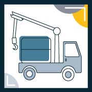 Baustoff LKW