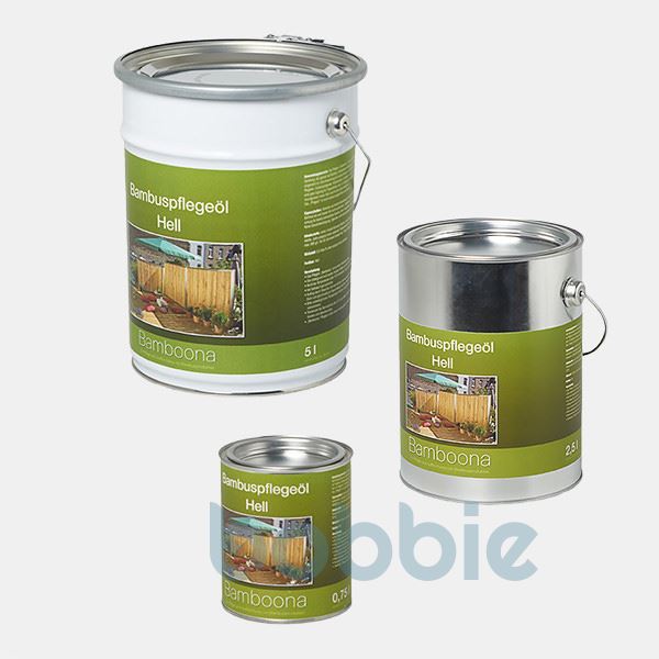 bambusbasis Bambus-Pflegel hell - Hochwertiges lharz fr Zune, Rohre &  Terrassendielen Kaufen