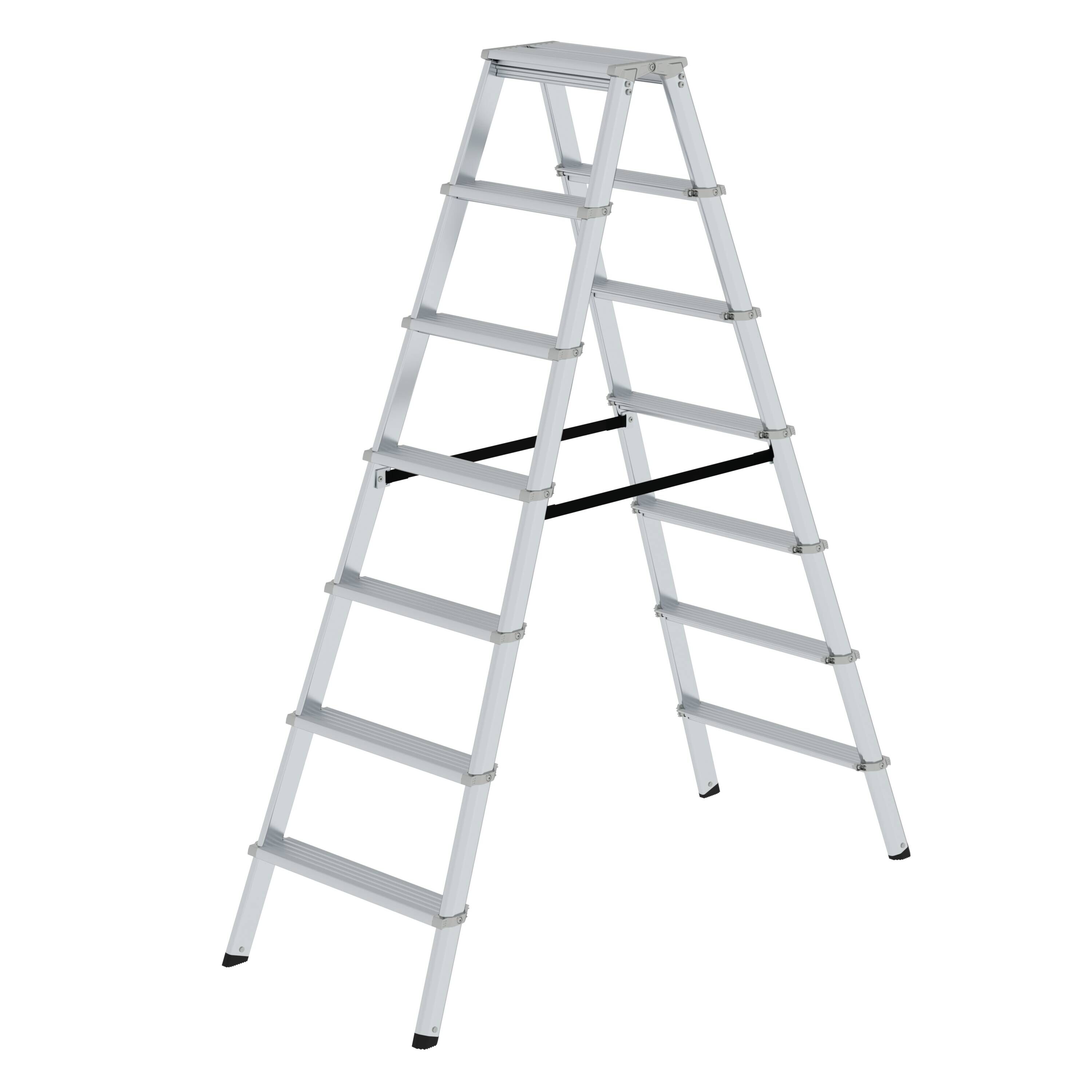 ML Stufen-Stehleiter beidseitig begehbar 2x7 Stufen