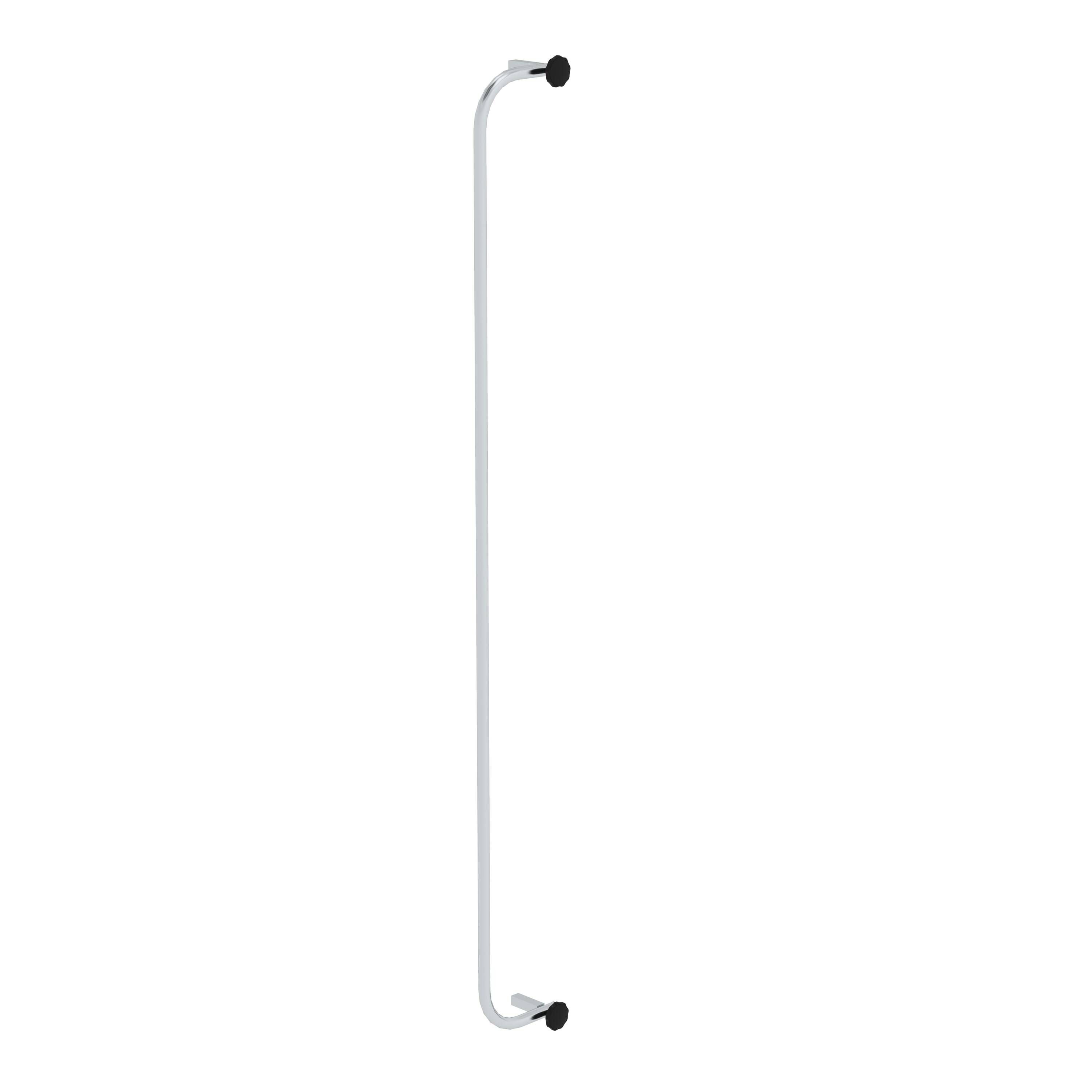 Handlauf steckbar für Sprossen-/Stufenabstand 280/263 mm Länge 1,96 m