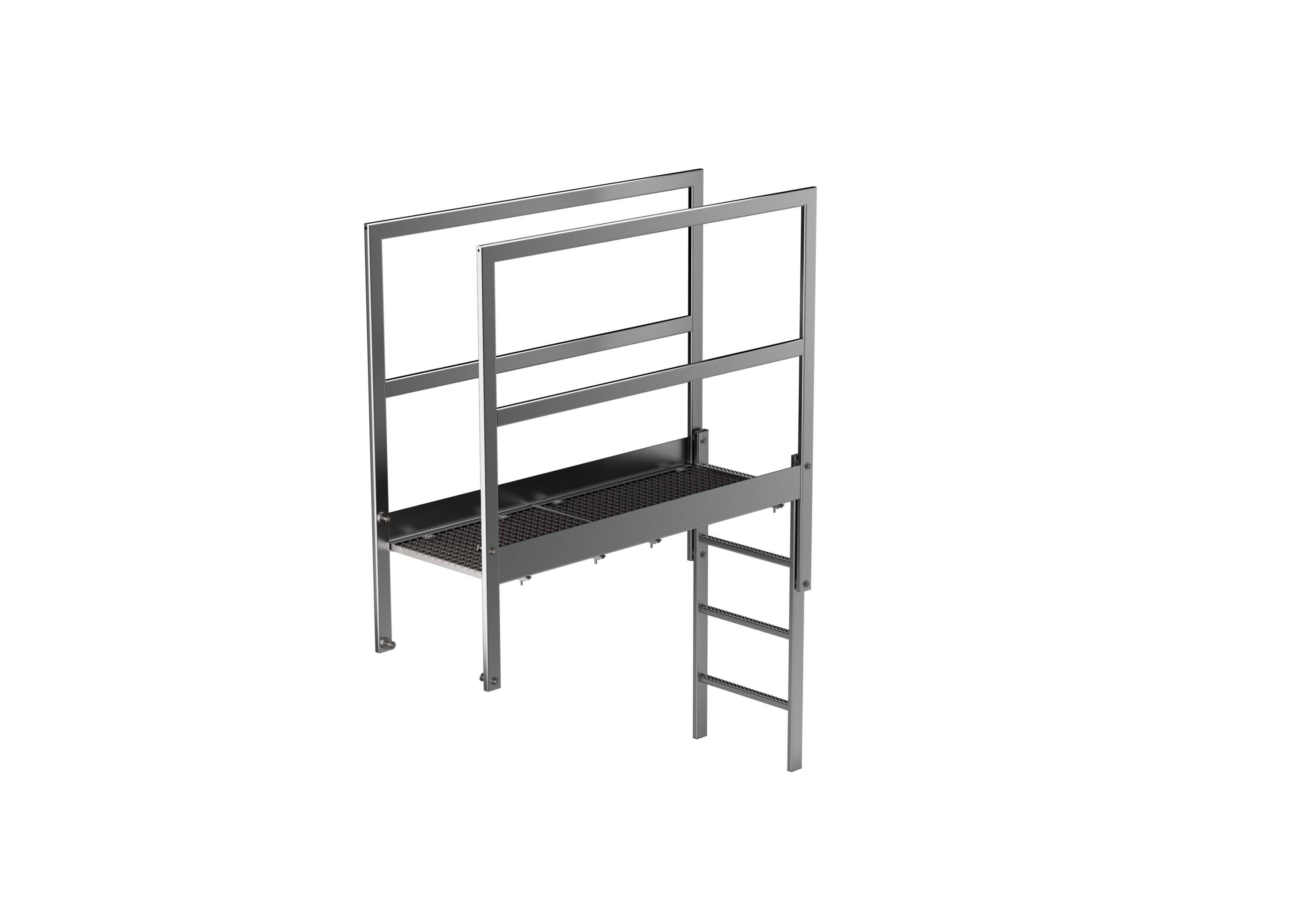 Attika-Überstieg Edelstahl 1600mm