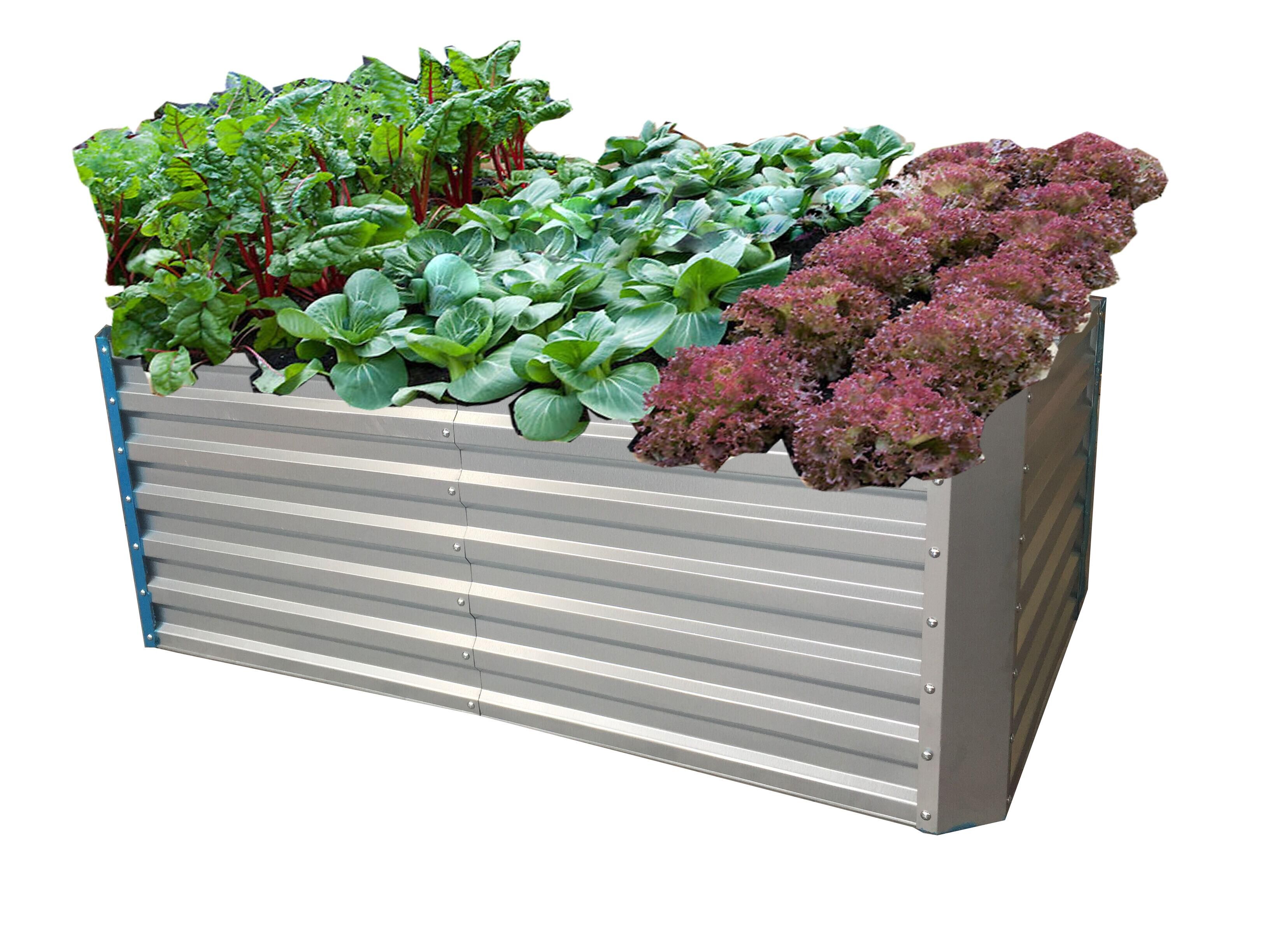 Gabiona Hochbeet Metall