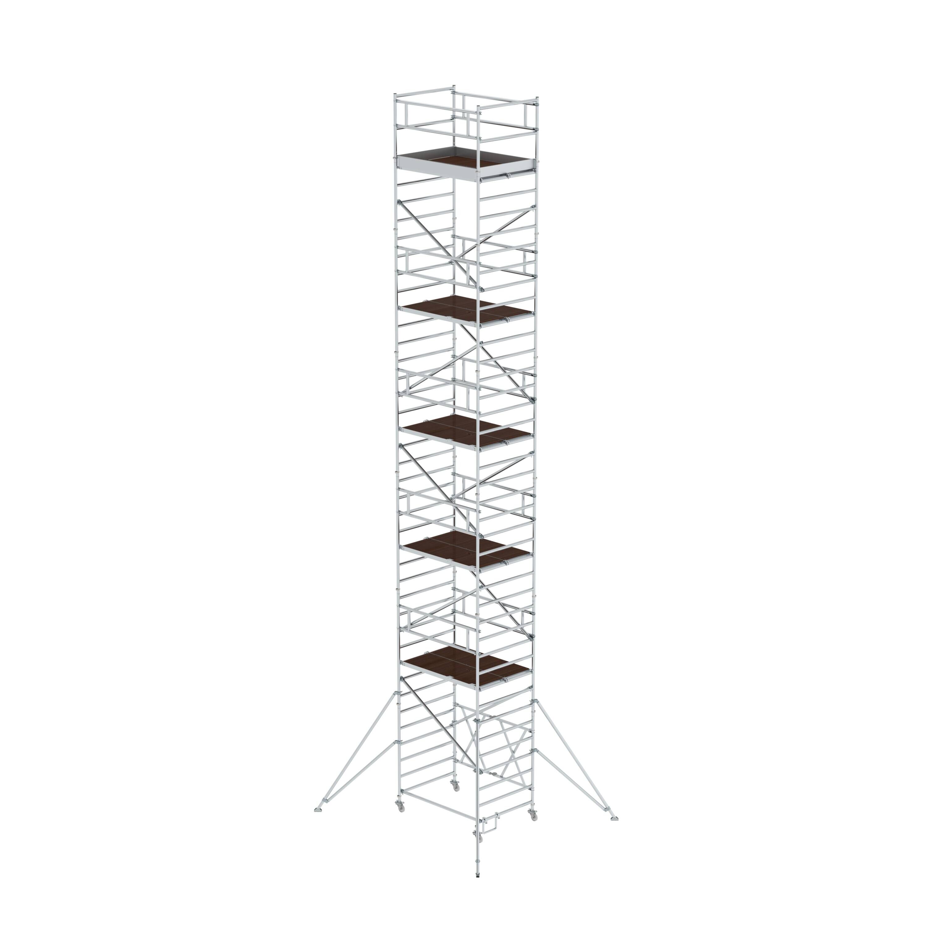 Klappgerüst 1,35 x 1,80 m mit Ausleger Plattformhöhe 10,80 m