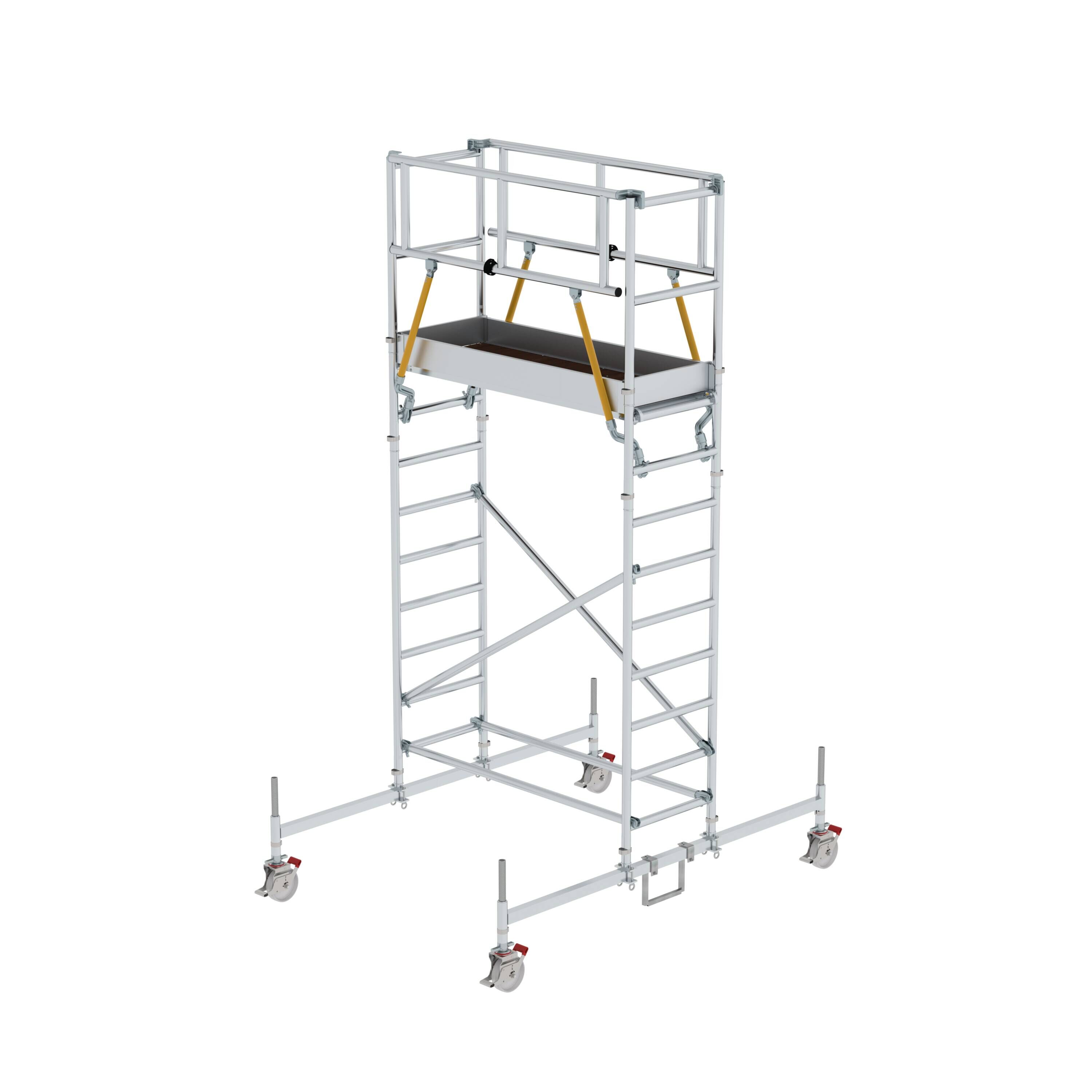 Rollgerüst SG 0,75 x 1,80 m mit Fahrbalken Plattformhöhe 3,26 m