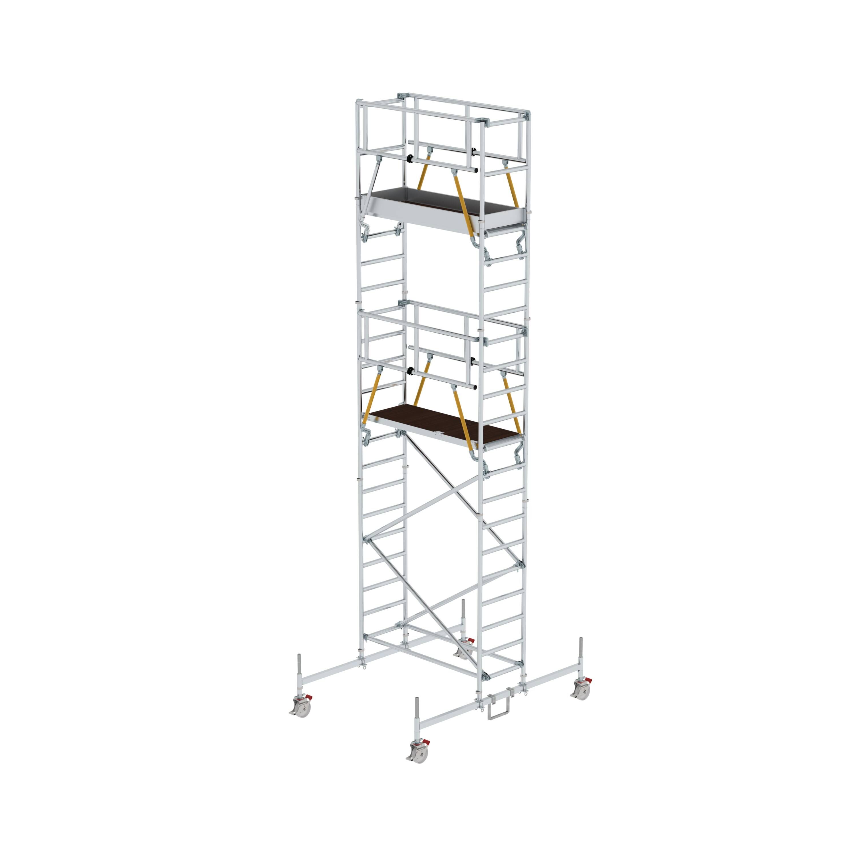 Rollgerüst SG 0,75 x 1,80 m mit Fahrbalken Plattformhöhe 5,78 m