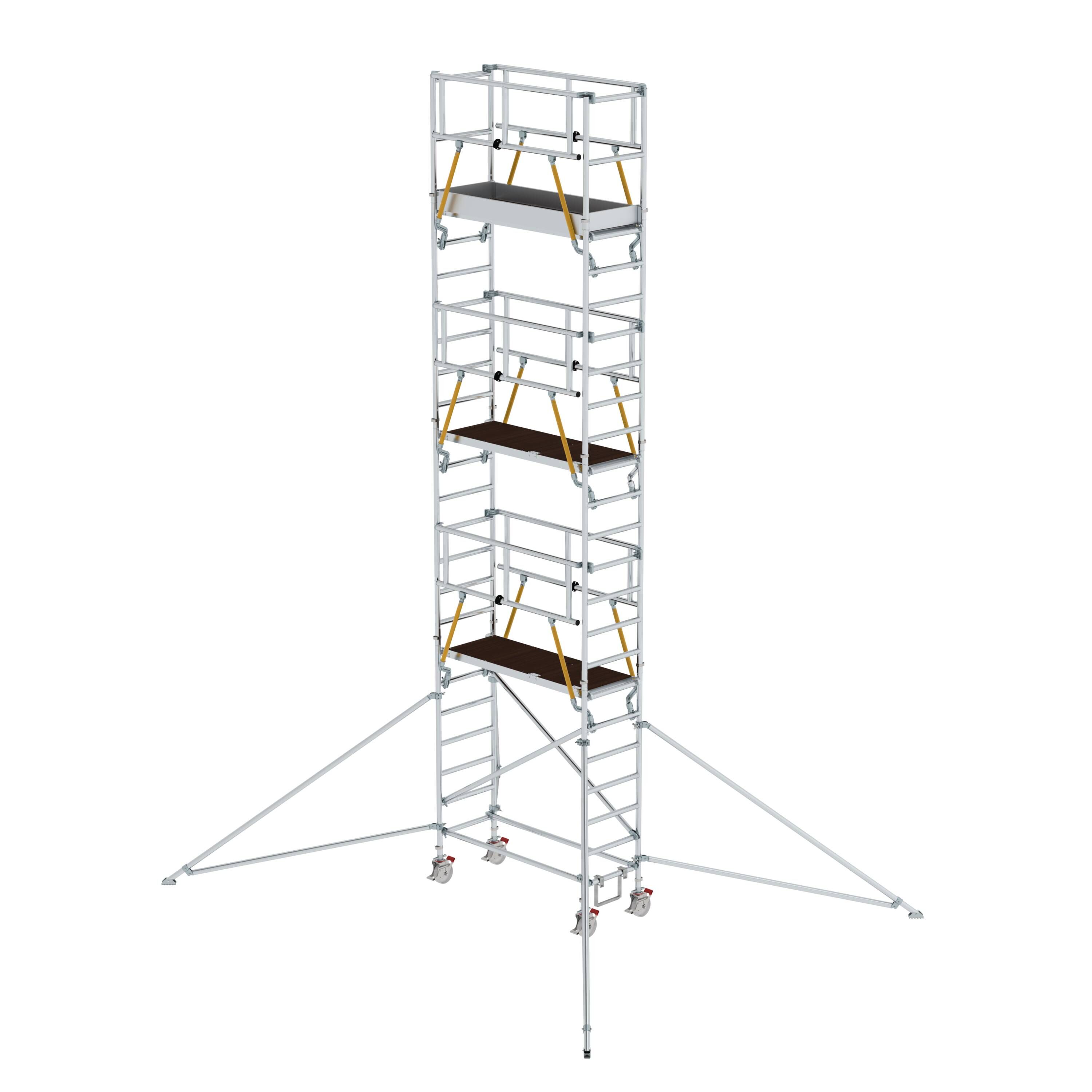 Rollgerüst SG 0,75 x 1,80 m mit Ausleger Plattformhöhe 6,43 m