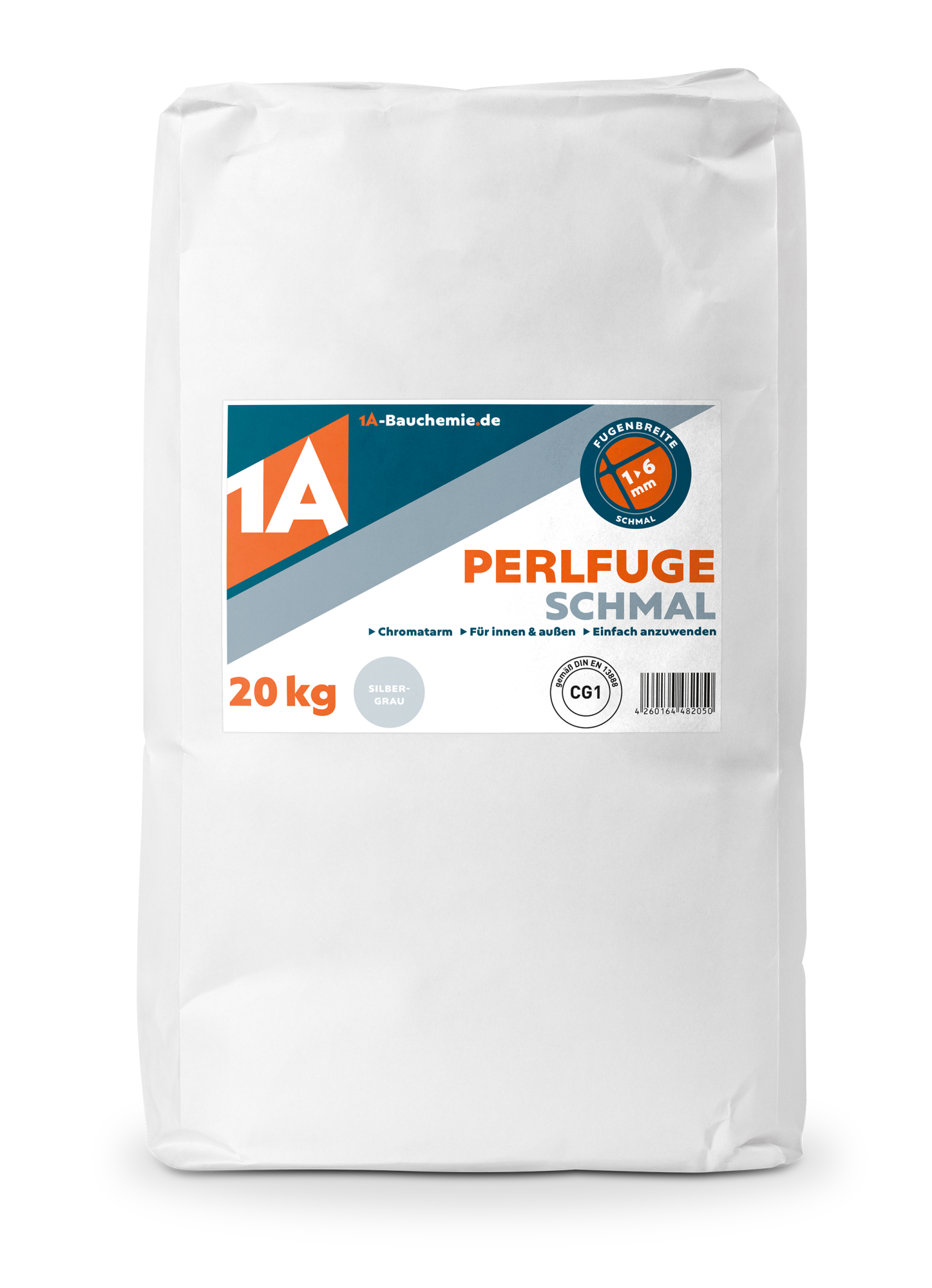 1A PERLFUGE SCHMAL Silbergrau 20 kg