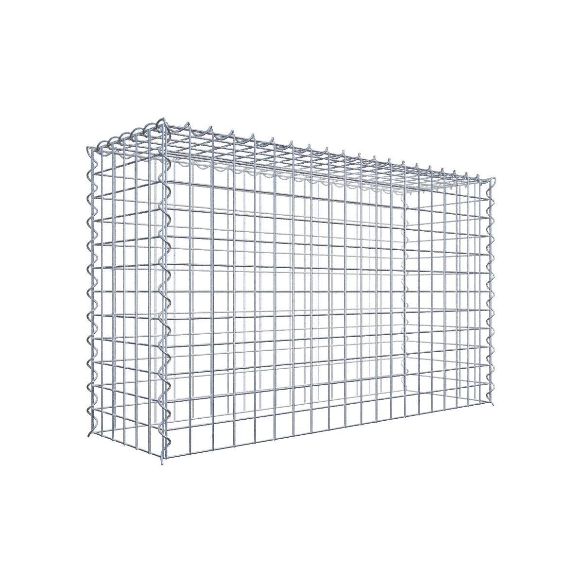 Anbaugabione Typ 3 100 cm x 60 cm x 30 cm (L x H x T), Maschenweite 5 cm x 5 cm, Spirale