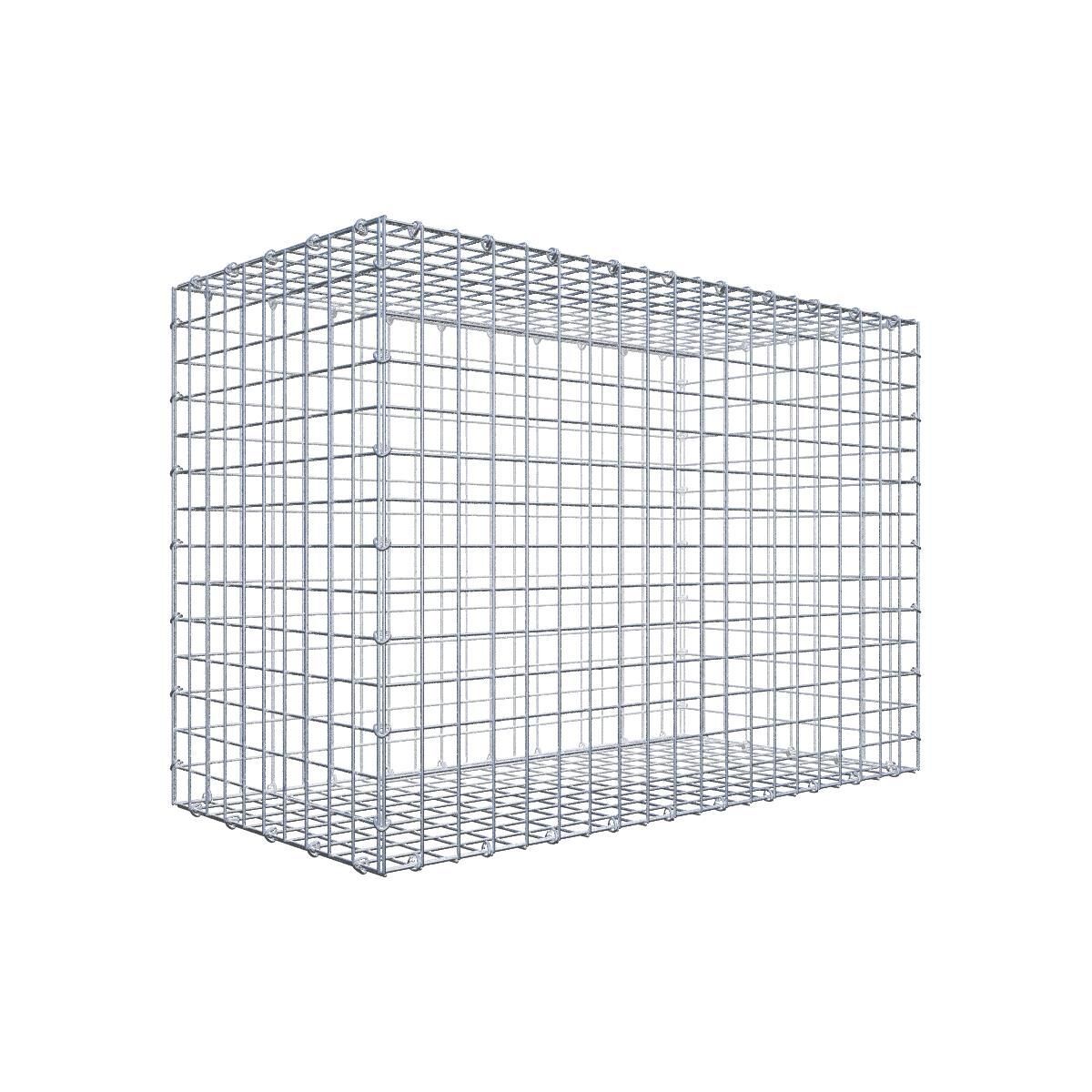 Gabione 100 cm x 70 cm x 50 cm (L x H x T), Maschenweite 5 cm x 5 cm, C-Ring