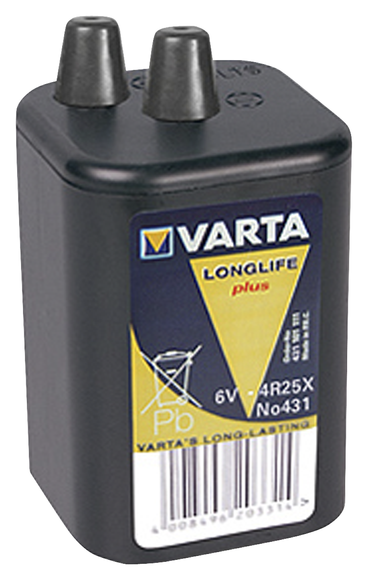6 Volt Blockbatterie VARTA ''Longlife Plus'', 1er-Blister