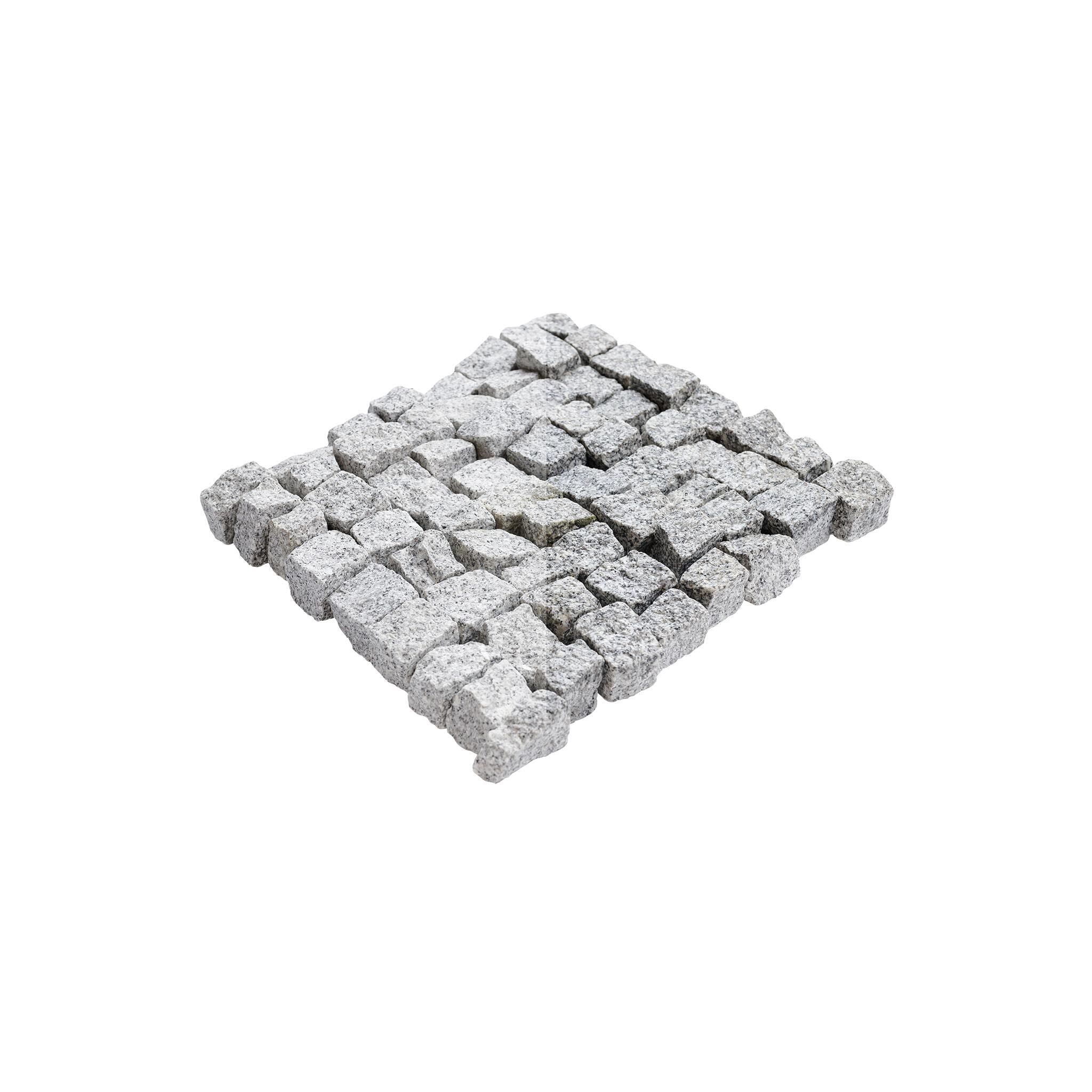 Pflastersteine, Granit grau (Schlesisch), 4-6x0x0 m
