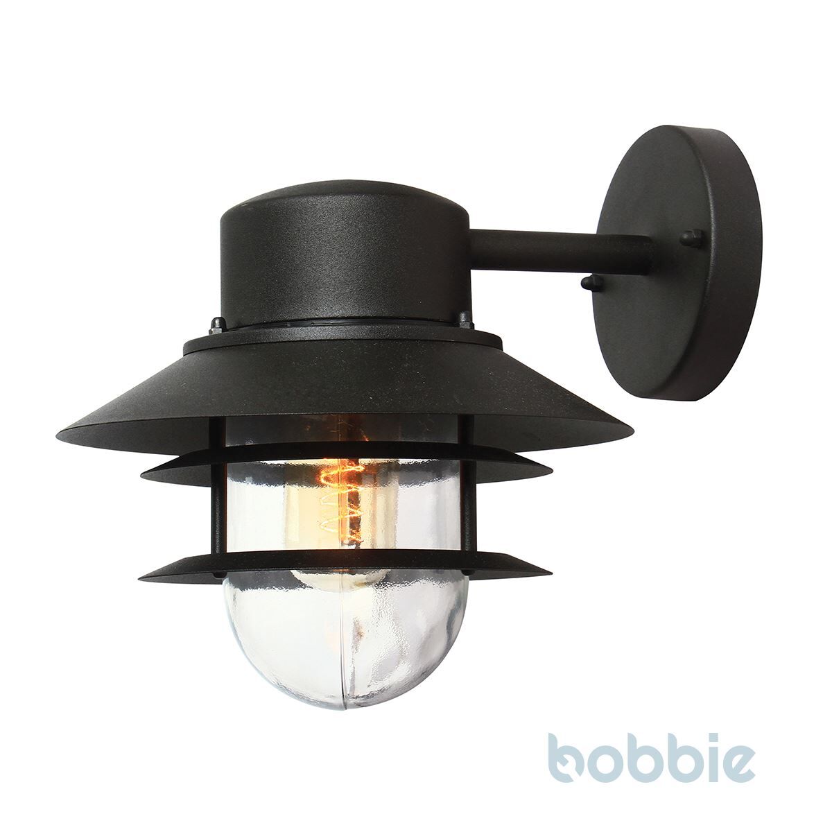 Copenhagen Wandleuchte 1 x 60W E27/ 220-240V/Schwarz