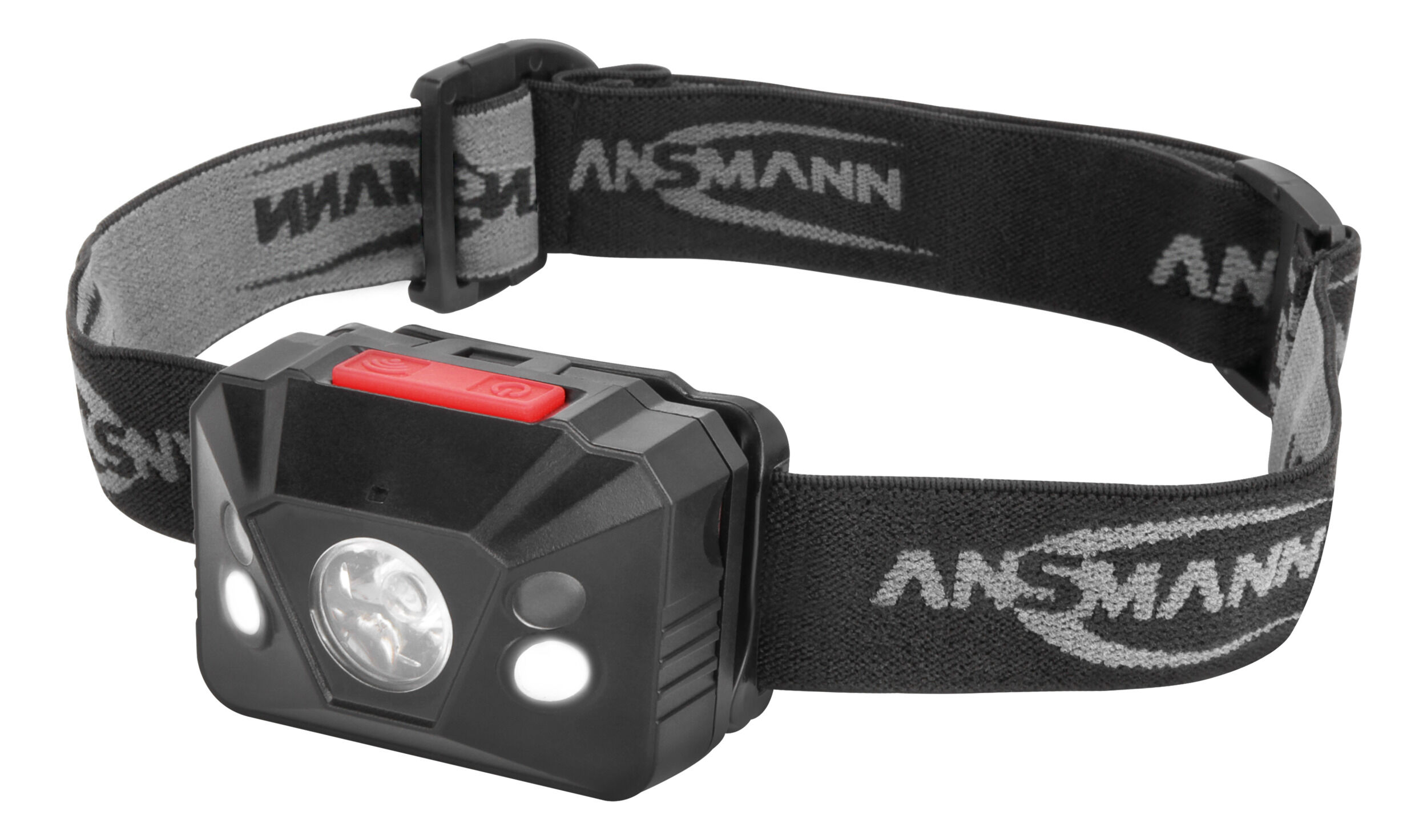 ANSMANN LED Stirnlampe – Gestensteuerung On/Off, LED für Fern und Nahbereich