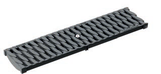 Abdeckroste Kunststoff Oval Grip Design SW 8mm - L 0,5m - B125