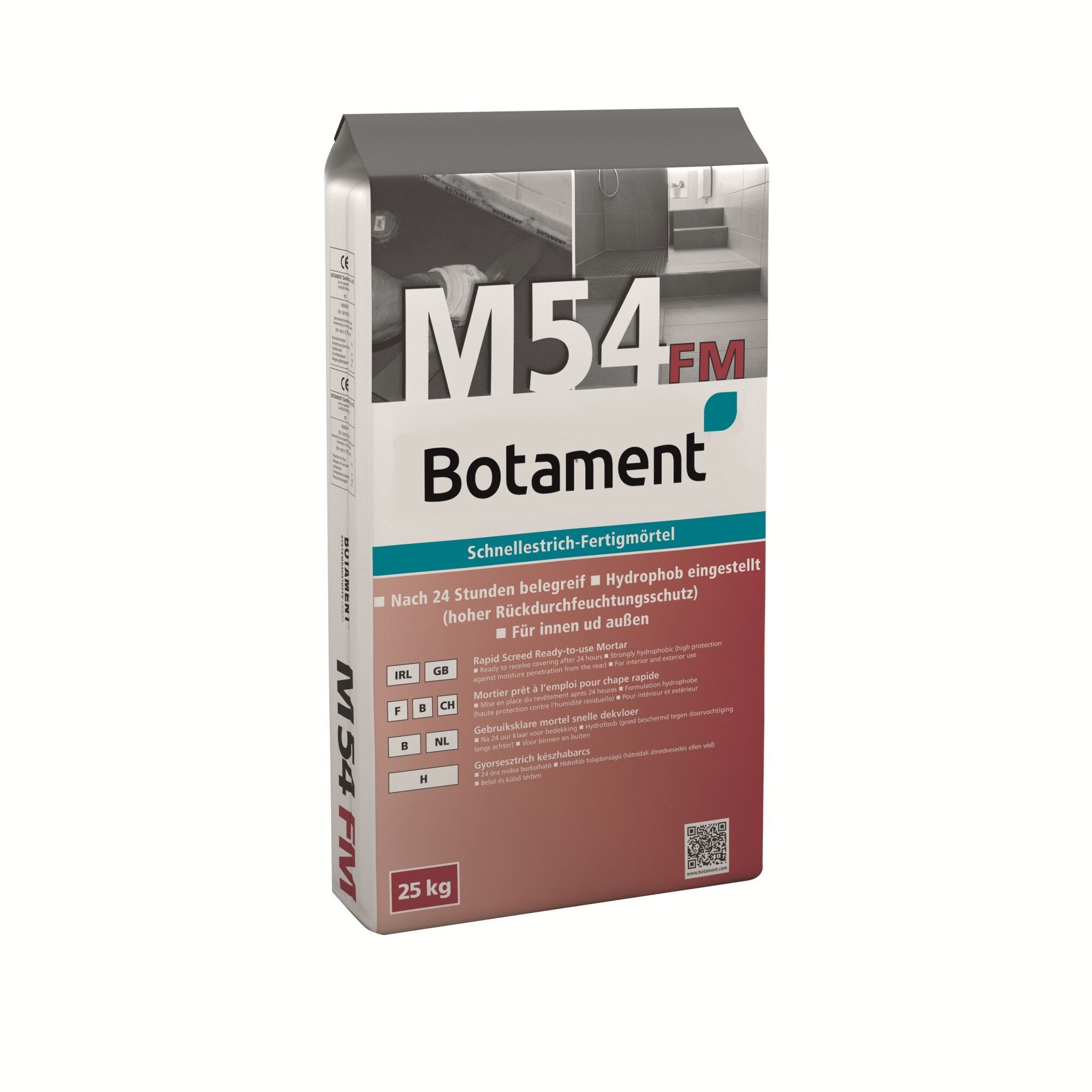 M54 FM - schnellestrich Fertigmörtel 25 kg Palette