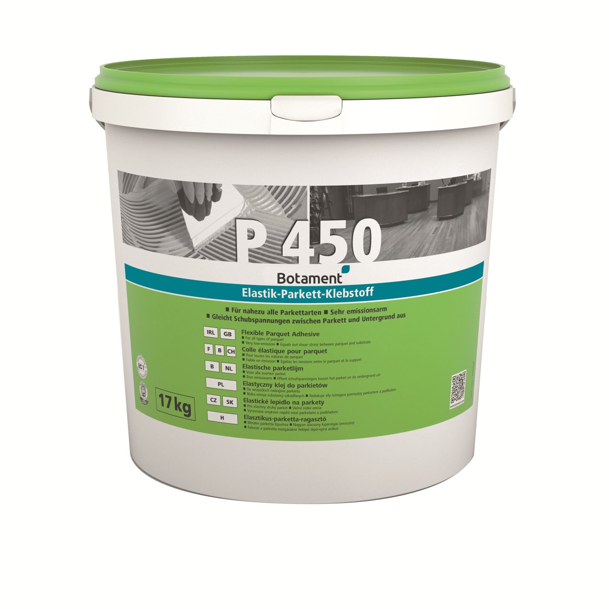 P 450 Elastik-Parkett-Klebstoff - 17 KG Palette