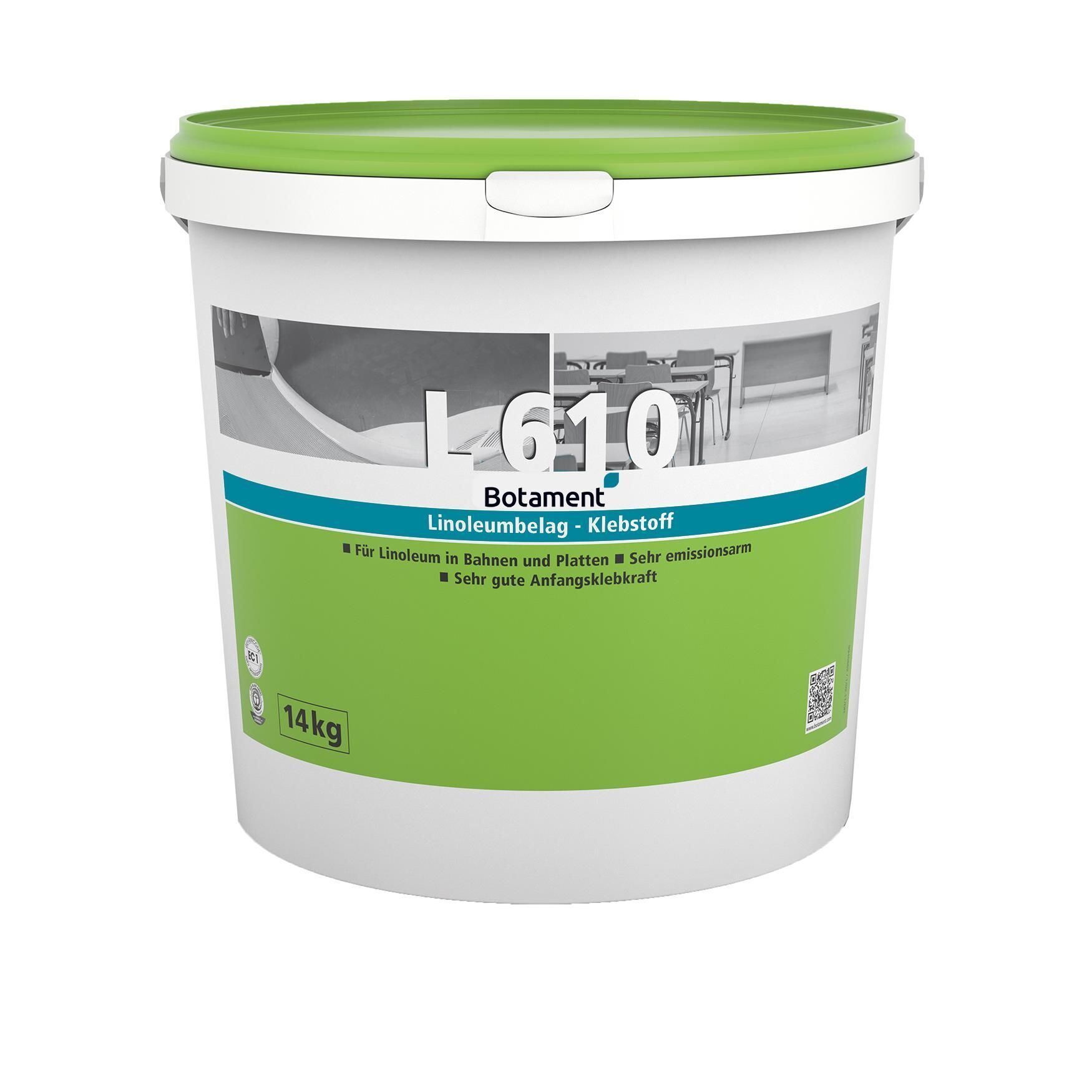 L 610 Linoleumbelag Klebstoff - 14 KG Palette