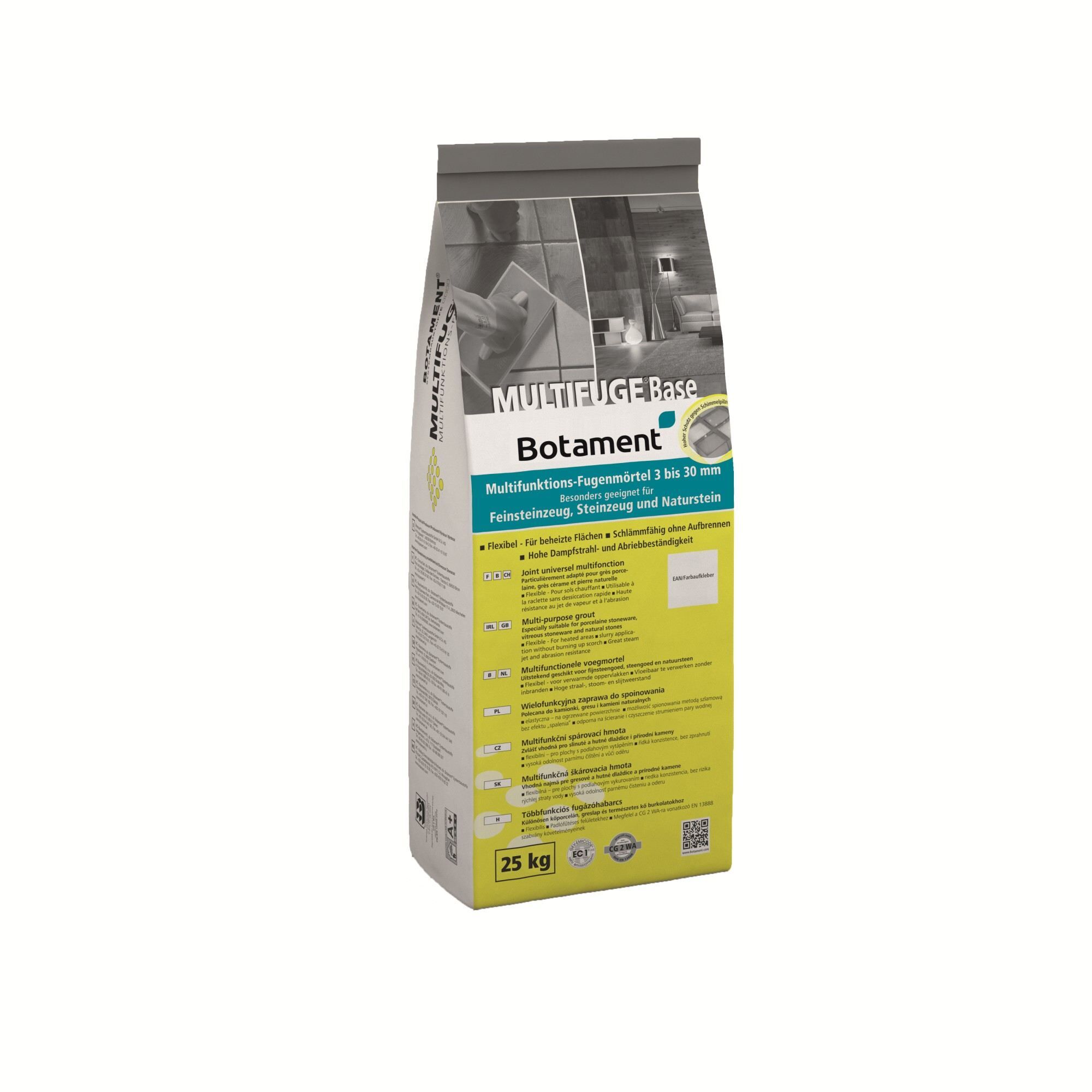 MULTIFUGE Base grau - Multifunktions-Fugenmörtel 25 kg