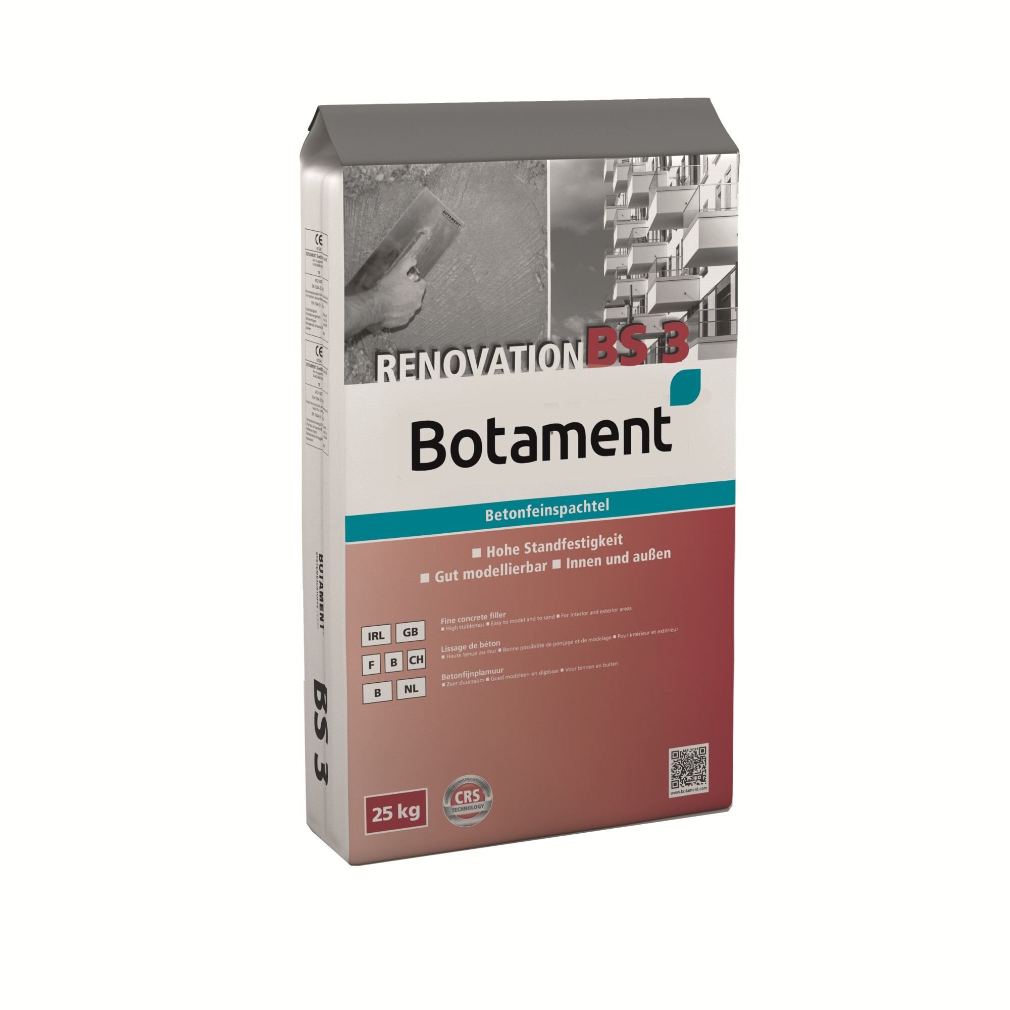 Renovation BS3 - Betonfeinspachtel 25 kg