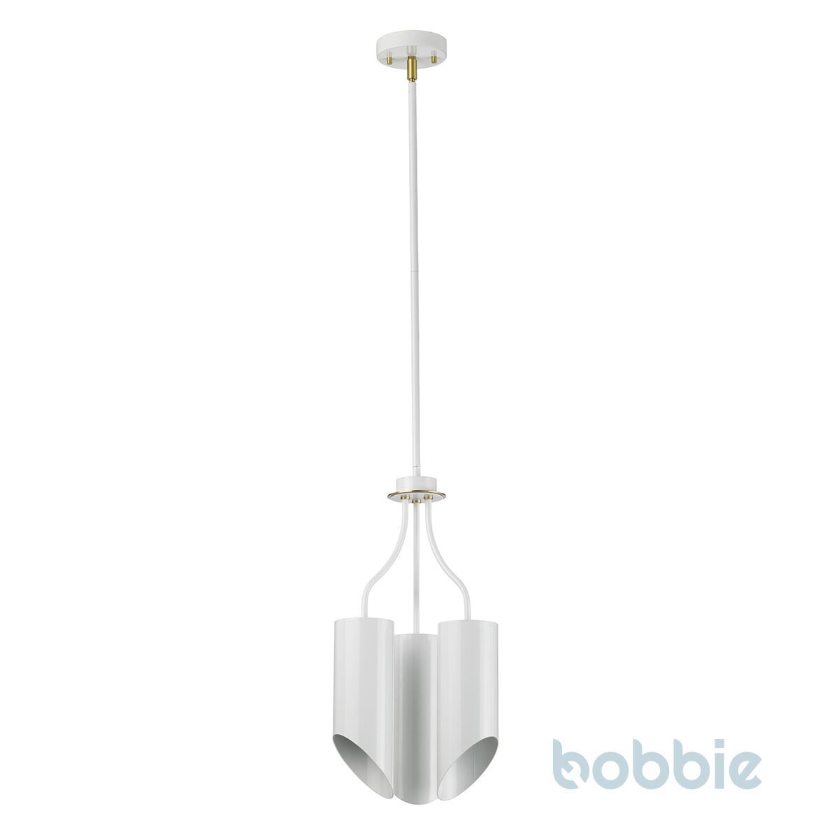 Quinto Kronleuchter 3 x 60W E27/220-240V/ Optik: Weiß