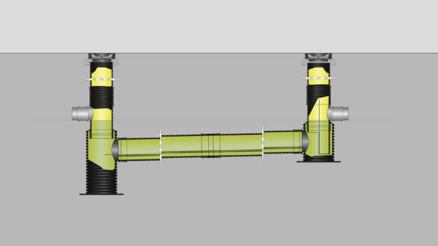 Basisset SediPipe L - für Regenwasserkanäle