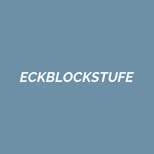 GDM.ECKBLOCKSTUFE nativo Grau 90° (500-500) x 350 x 148 mm