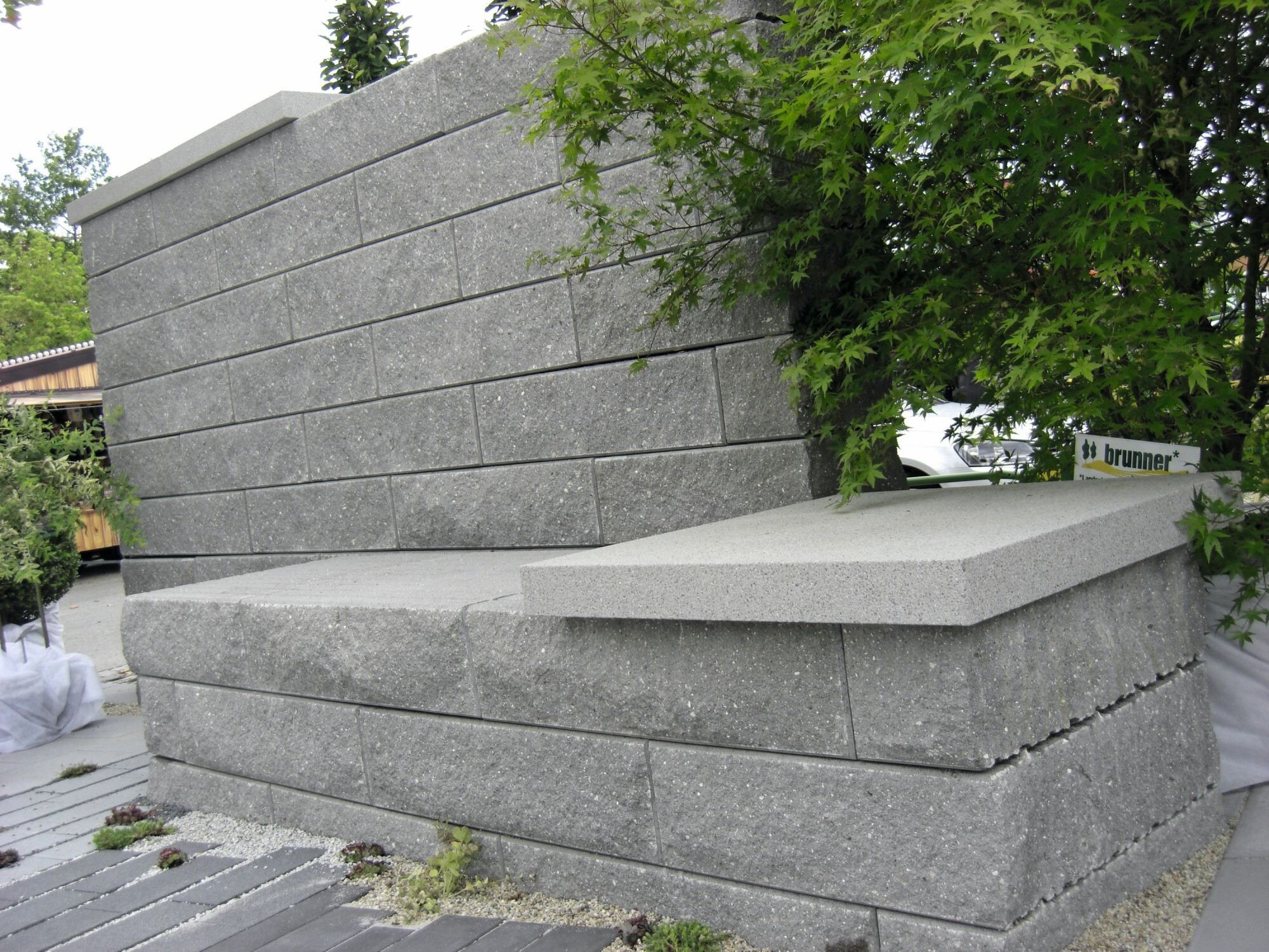 GDM.GRAN block normalstein - 800 x 1000 x 250 mm - 2 seitig bruchrau