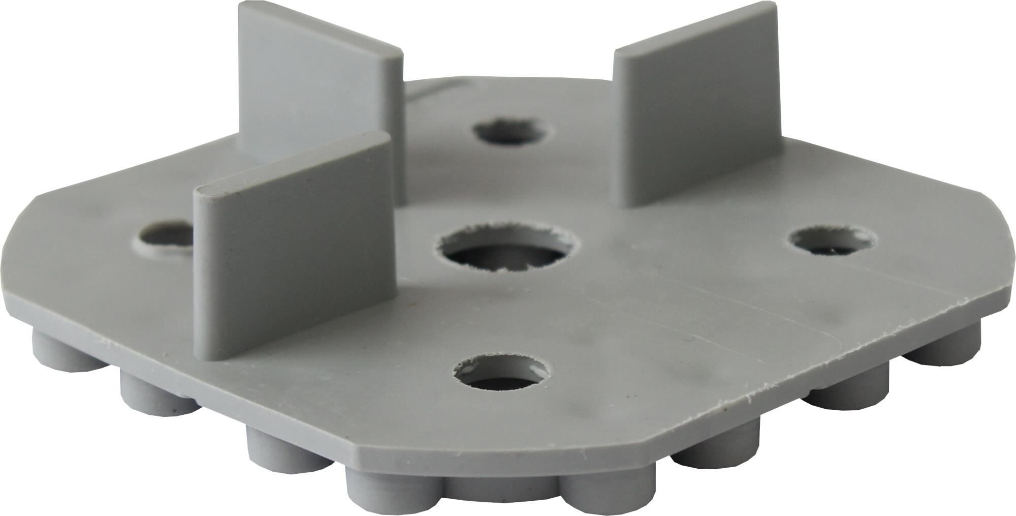VOLFILAGER gummierter Kunststoff GK-UT, 10 mm Höhe, 5x19mm Fuge, 3 Stege (60 Stk.)