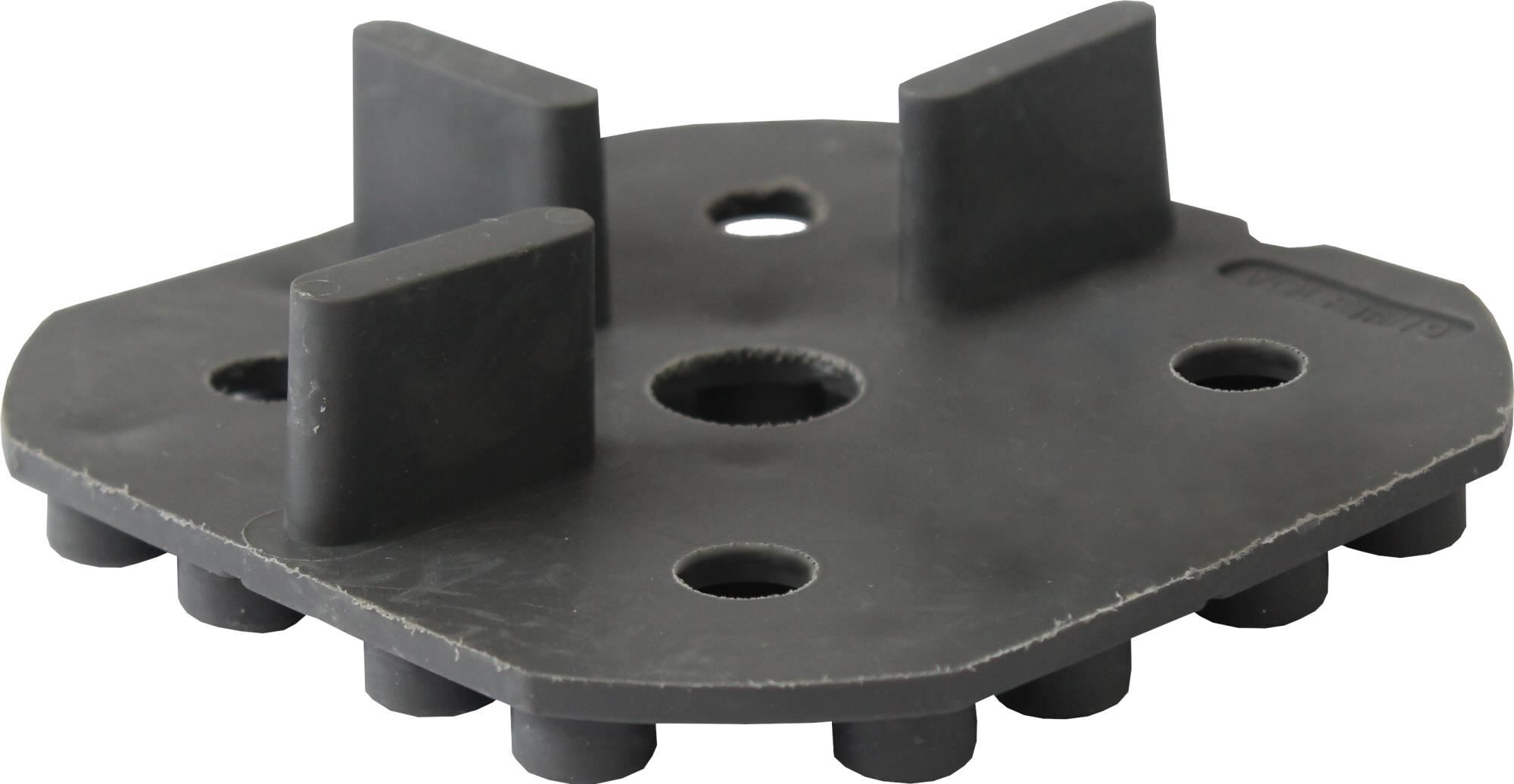 VOLFILAGER gummierter Kunststoff GK-UT, 10 mm Höhe, 6x19mm Fuge, 3 Stege (60 Stk.)