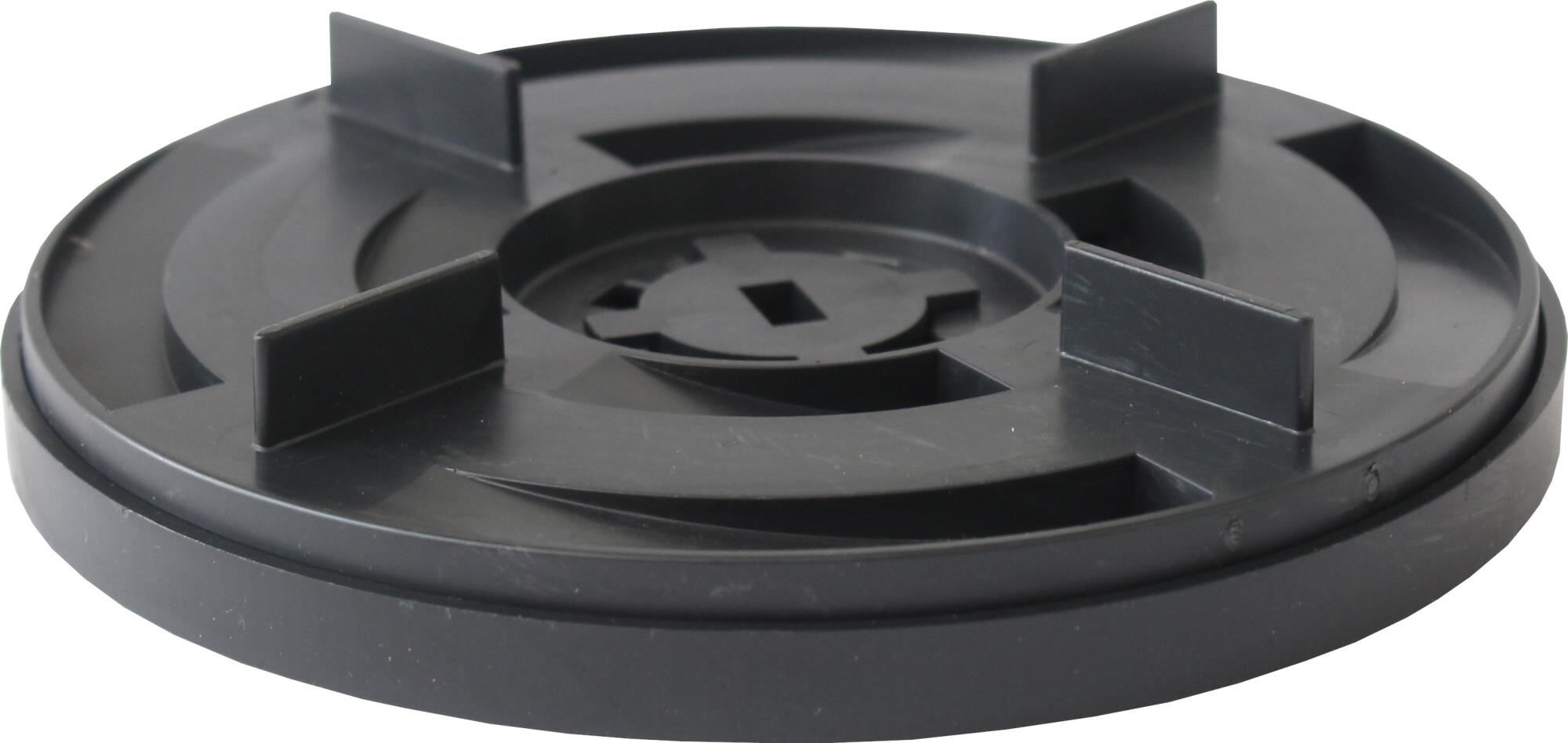 VOLFI Rampenteller-Stelzlager verstellbar 2-tlg. RTV, 10-15 mm Höhe, 2x10 mm Fuge, 4 Stege, ⌀140 mm (100 Stk.)