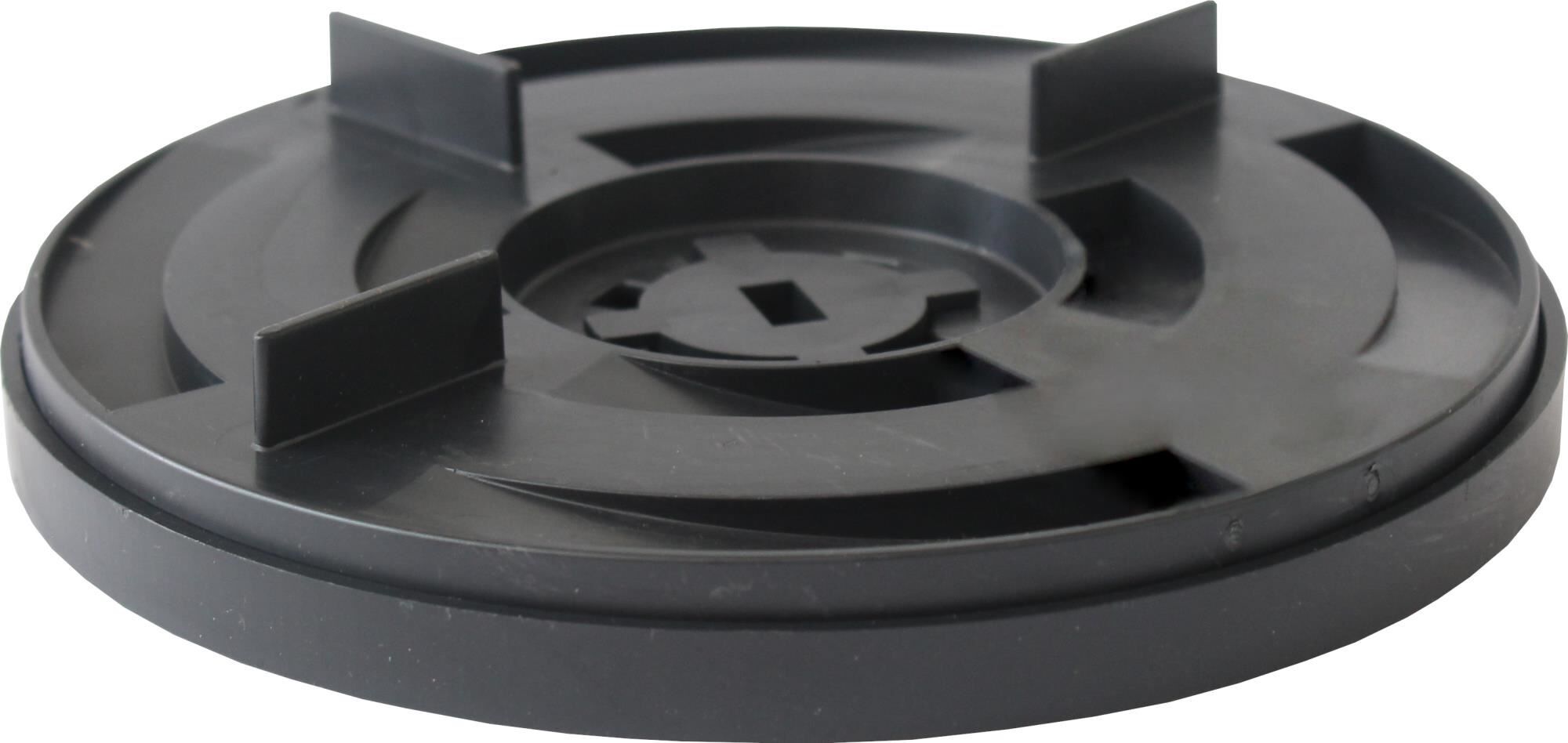 VOLFI Rampenteller-Stelzlager verstellbar 2-tlg. RTVT, 10-15 mm Höhe, 2x10 mm Fuge, 3 Stege, ⌀140 mm (20 Stk.)