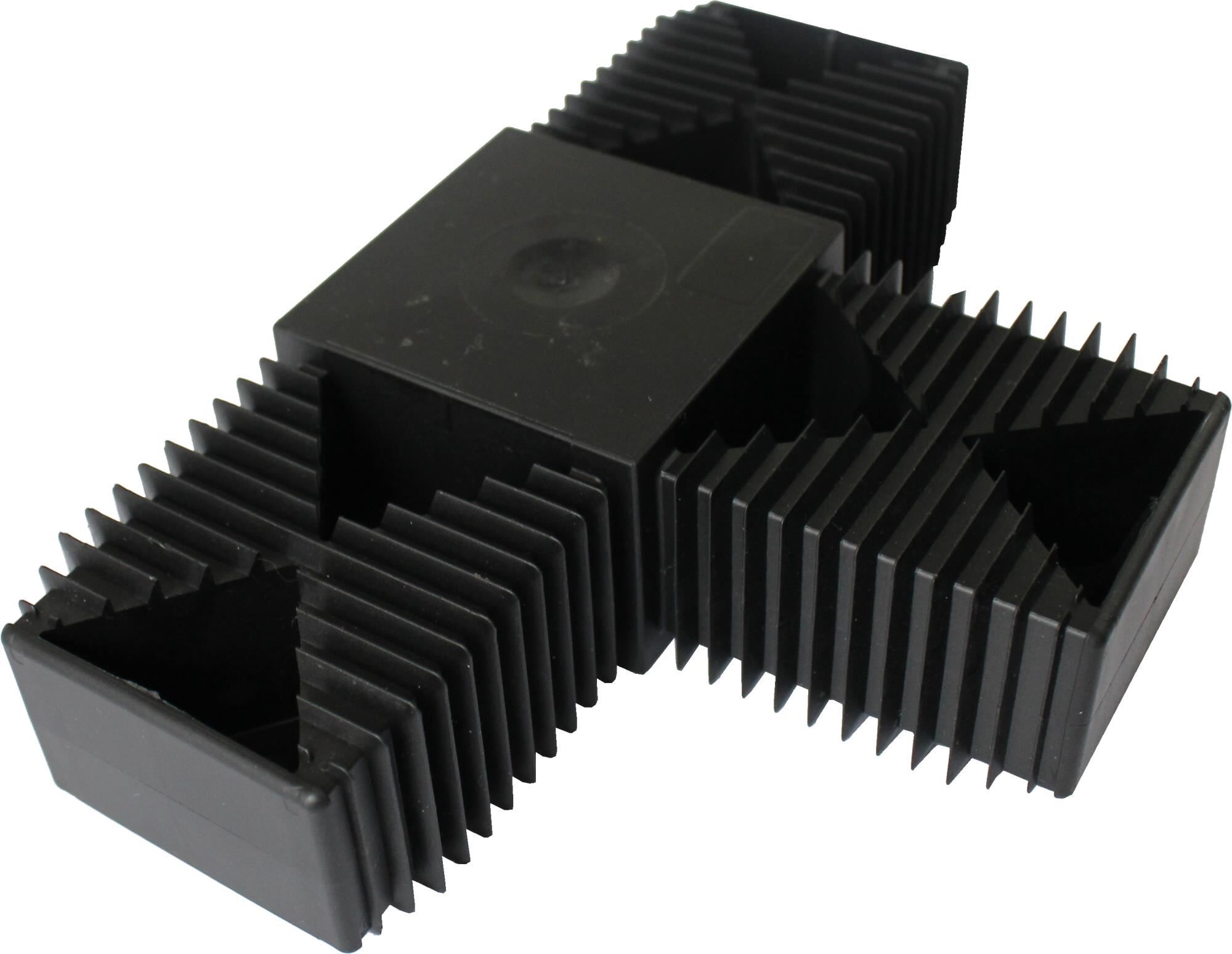 VOLFI T-Verbinder Kunststoff für Rechteckprofil, RP-VT, 30x65x30 mm