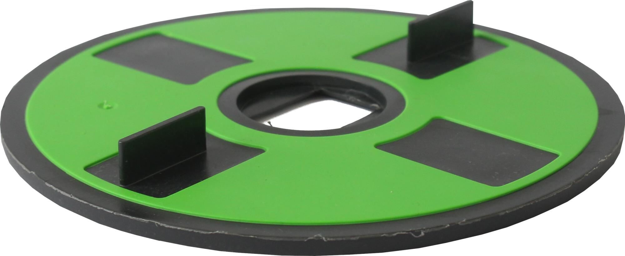 VOLFI Auflageplatte Softgummi TLV-PI, 3x10 mm Fuge, ⌀140 mm, 2 Stege (20 Stk.)