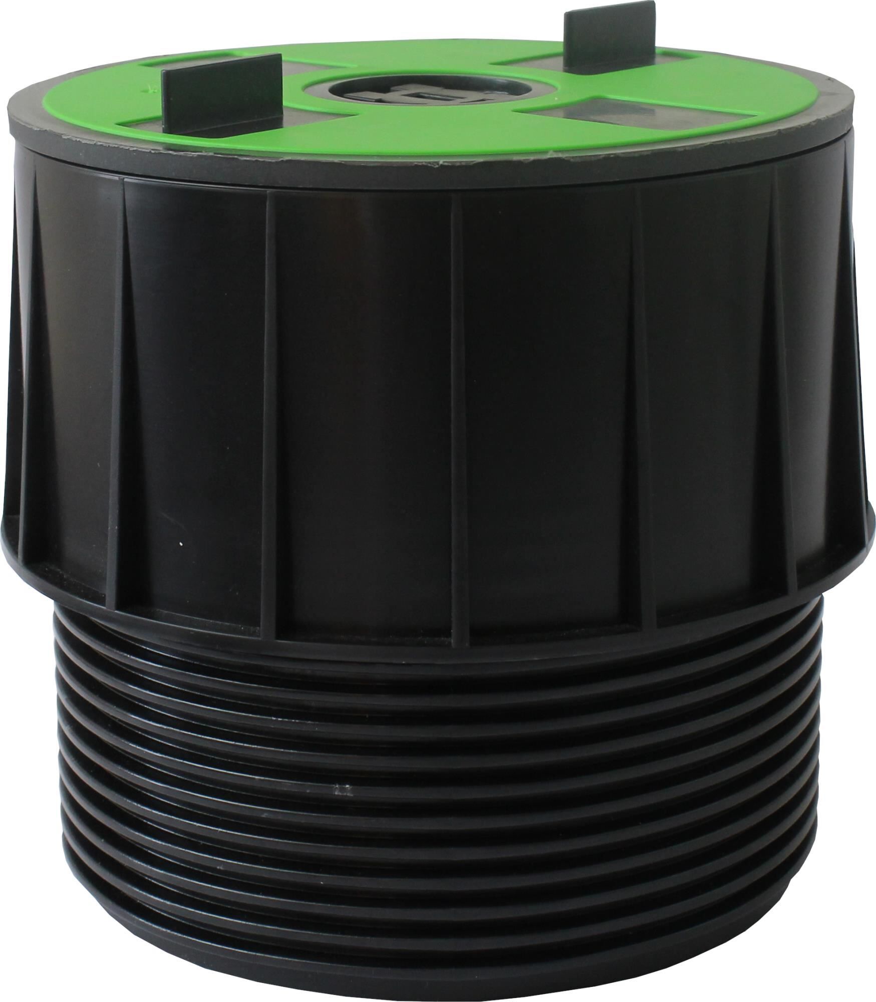 VOLFI Teleskop Dreh-Stelzlager, 3-tlg. Kunststoff TL-VI75, 75-135 mm verstellbare Höhe, 3x10 mm Fuge, ⌀140 mm, 2 Stege (20 Stk.)