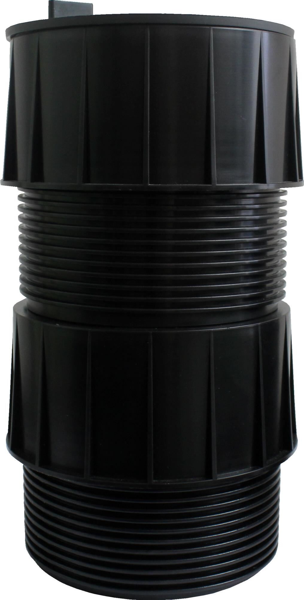 VOLFI Teleskop Dreh-Stelzlager, 5-tlg. Kunststoff TL-VT145, 145-265 mm verstellbare Höhe, 6x10 mm Fuge, ⌀140 mm, 3 Stege (20 Stk.)