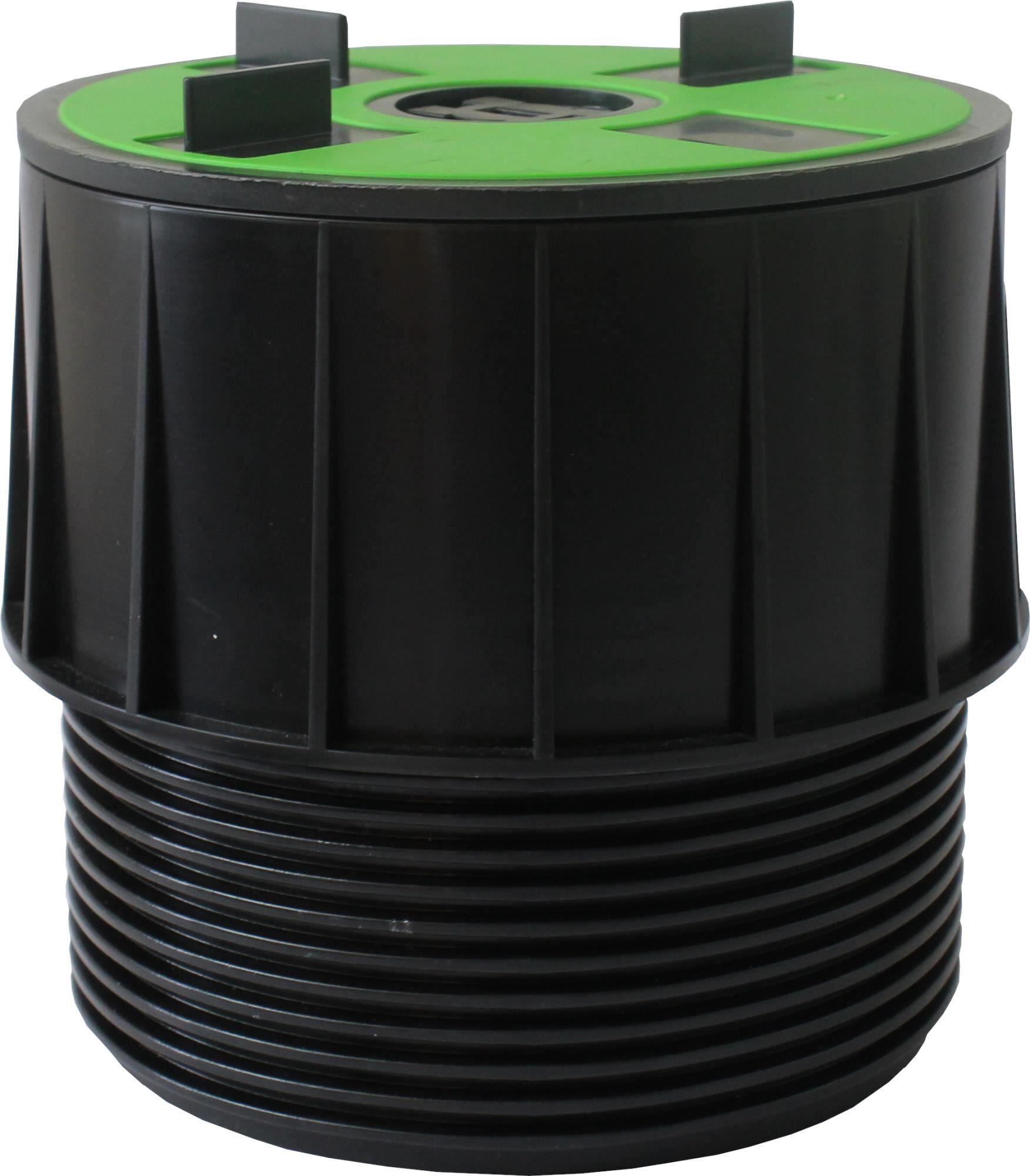 VOLFI Teleskop Dreh-Stelzlager, 3-tlg. Kunststoff TL-VT75, 75-135 mm verstellbare Höhe, 3x10 mm Fuge, ⌀140 mm, 3 Stege (20 Stk.)