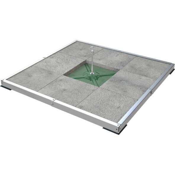 ABS Weight OnTop - Auflast: 8 Betonplatten