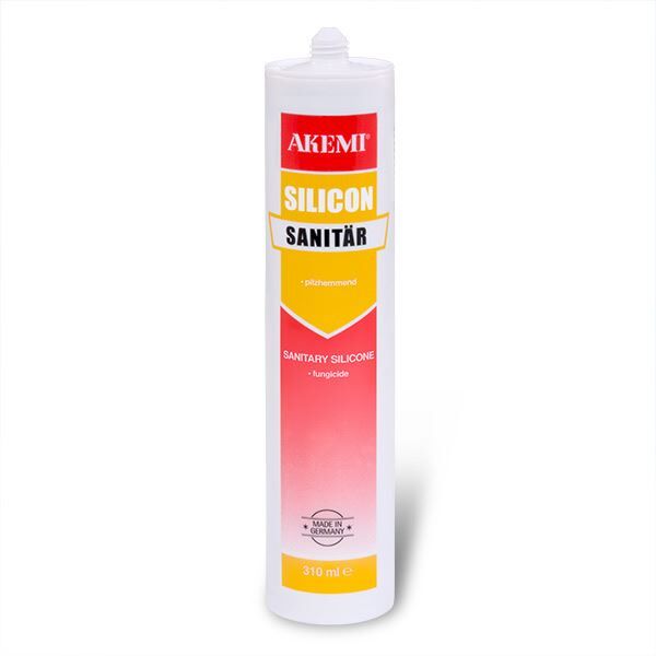 Sanitärsilicon grauweiß 10  400 ml