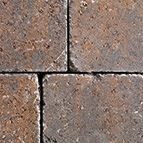 Basalit® Antik Quadratstein Braun/Schwarz Nuanciert 14/14 - 138 x 138 x 80