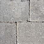 Ambiente Antik Quadratstein Grau/Schwarz Nuanciert 16/16 - 158 x 158 x 80