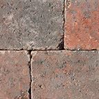 Basalit® Antik Quadratstein Grau/Schwarz Nuanciert 14/14 - 138 x 138 x 80