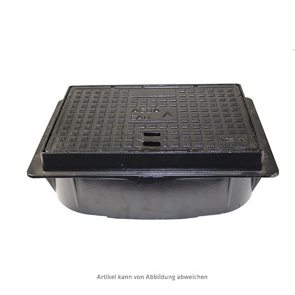 Gussdeckel C250 klappbar für Wasserzählerschacht