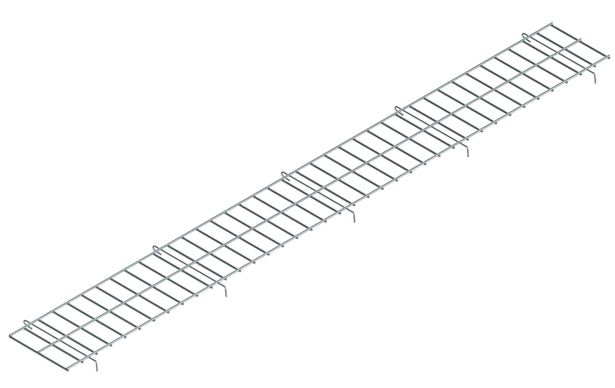 DEBION® STATIX 25 - Deckelgitter Achse 2000 mm