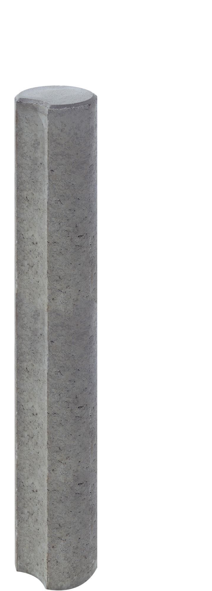 DIEPHAUS VERBUNDPALISADE GRAU 120/20 CM