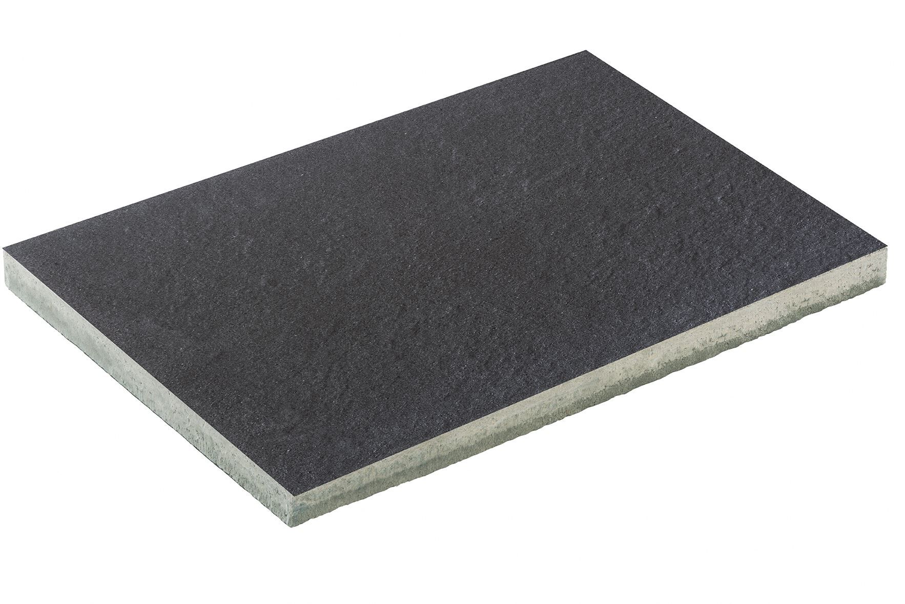 DIEPHAUS Terrassenplatte DIE BELGISCHE SCHWARZ-BASALT 60/40/4 CM