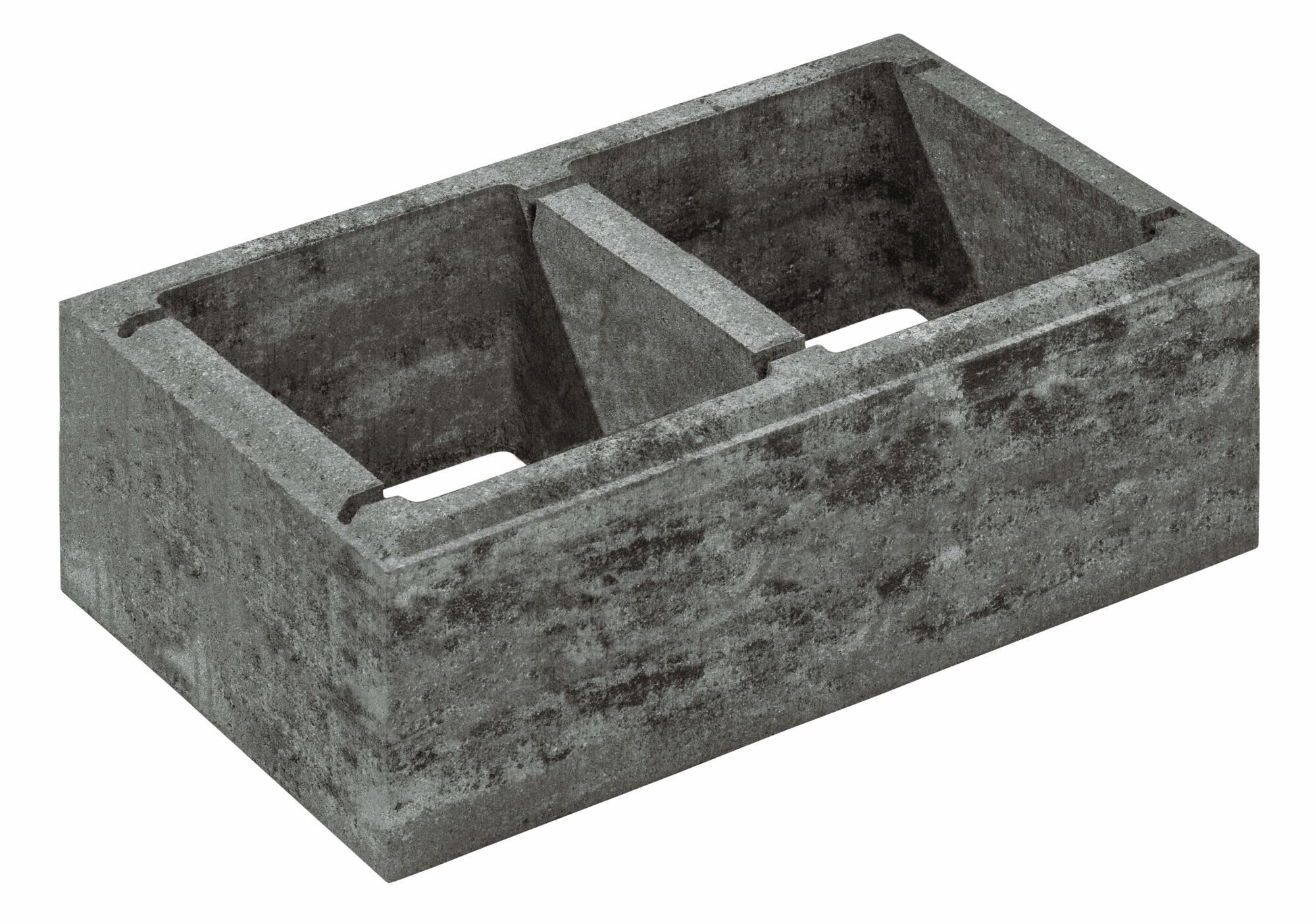 DIEPHAUS Mauerstein LINEO MAXI MAUER QUARZIT 60/40/20CM