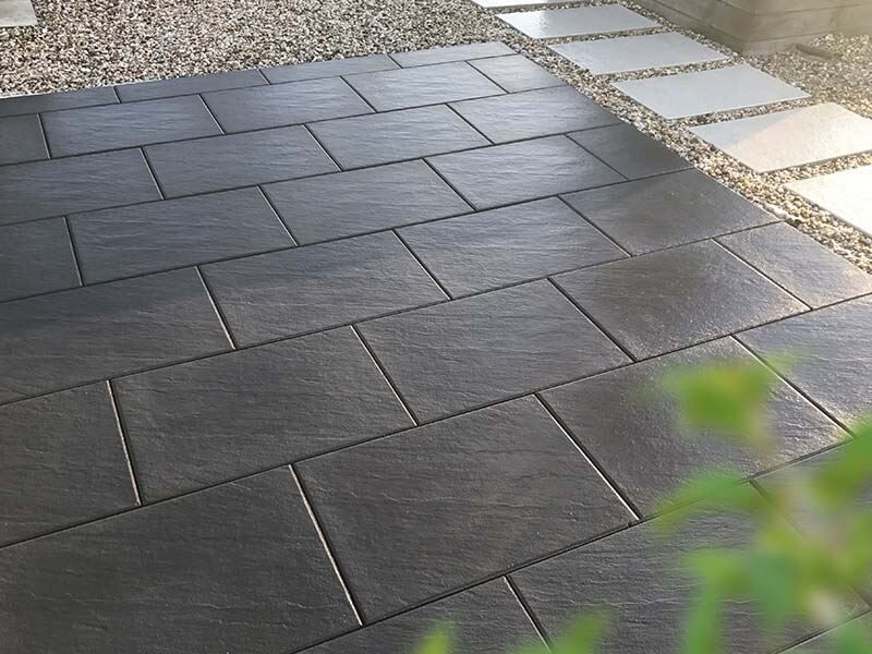 DIEPHAUS Terrassenplatte SCIVO SCHWARZ-BASALT 60/40/4 CM PE5