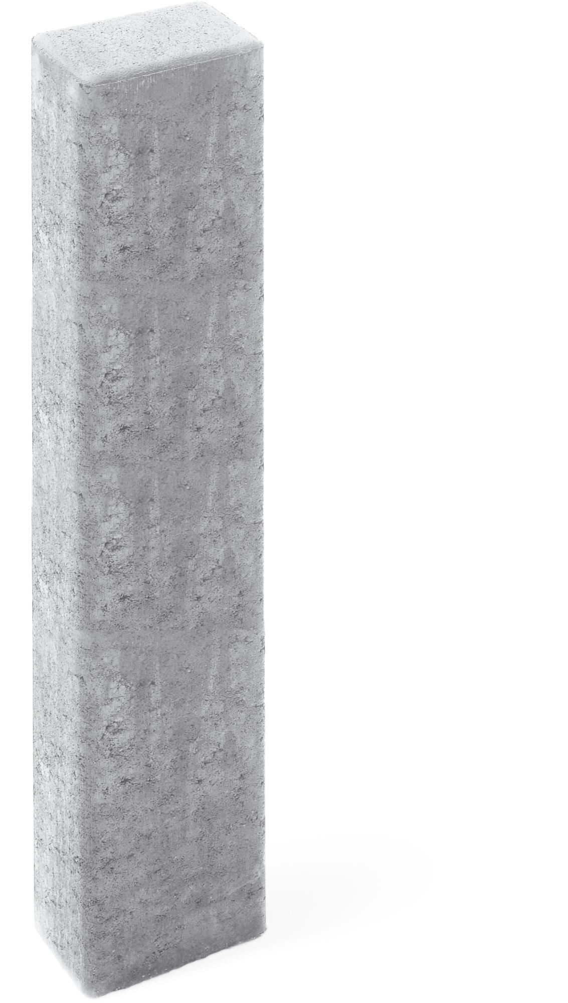 DIEPHAUS RECHTECK-PALISADE GRAU 100/16,5/12 CM
