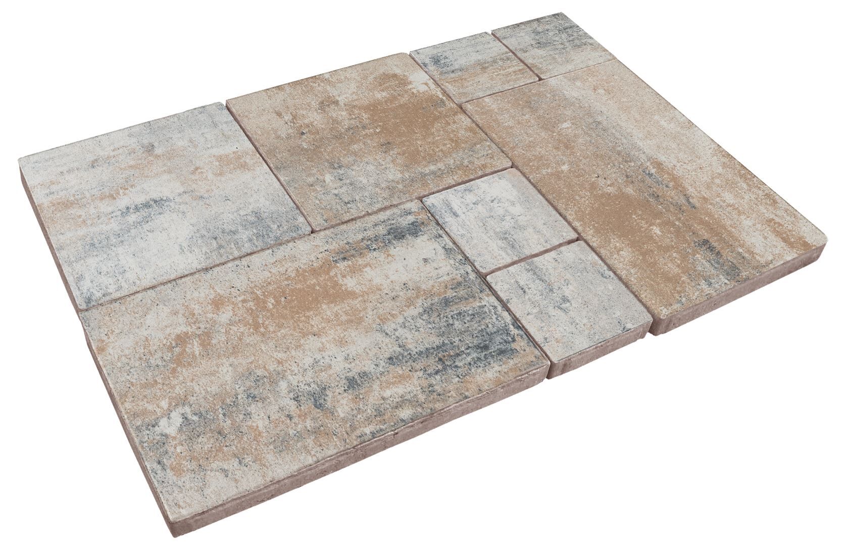 DIEPHAUS Terrassenplatte DIORA MUSCHELKALK MEHRFORMAT PE3