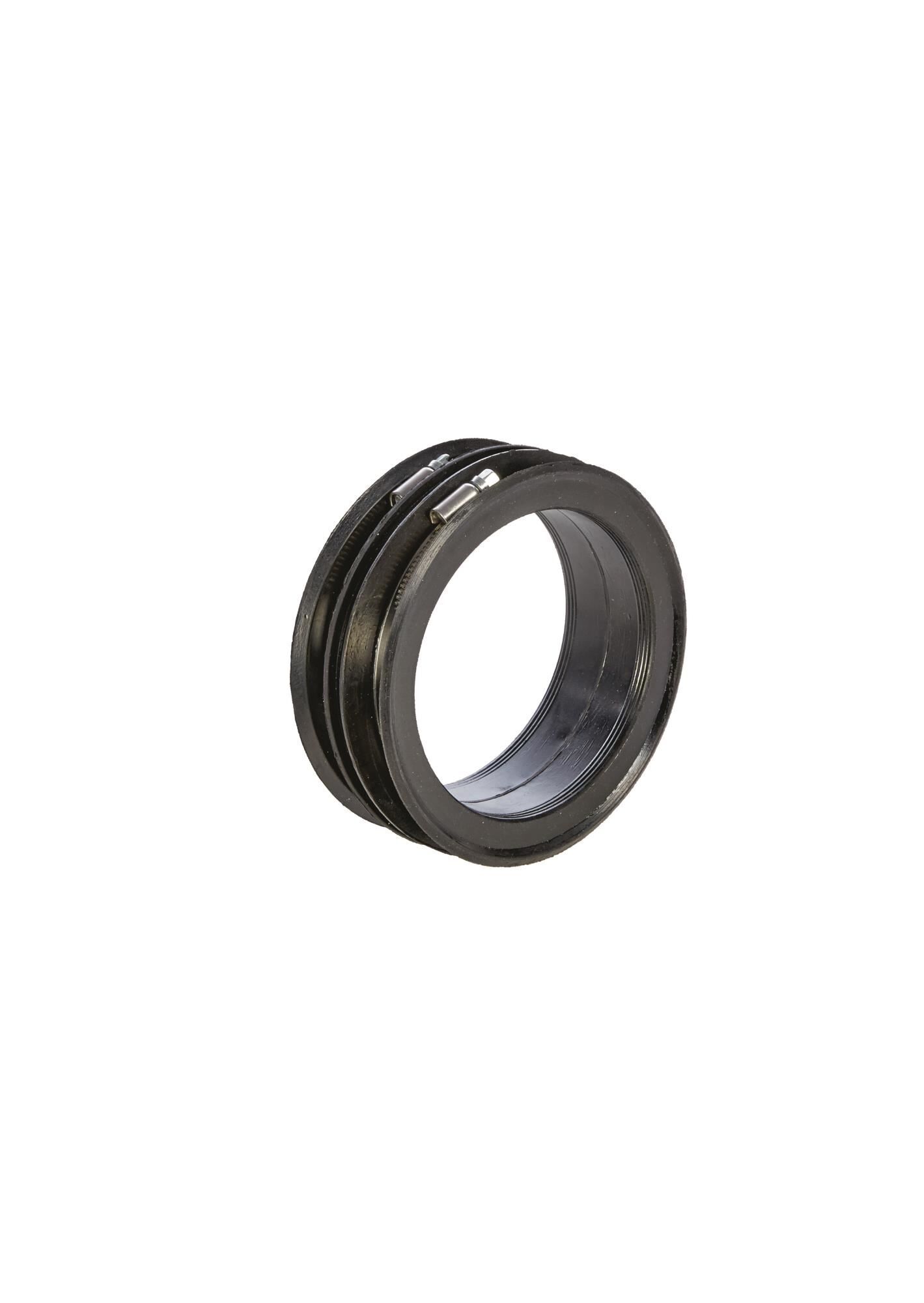 HKD Mauerkragen für 108 -121 mm EDELSTAHL / EPDM